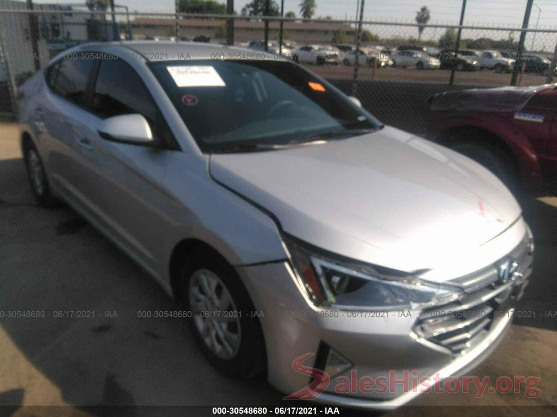 5NPD74LF6LH526306 2020 HYUNDAI ELANTRA