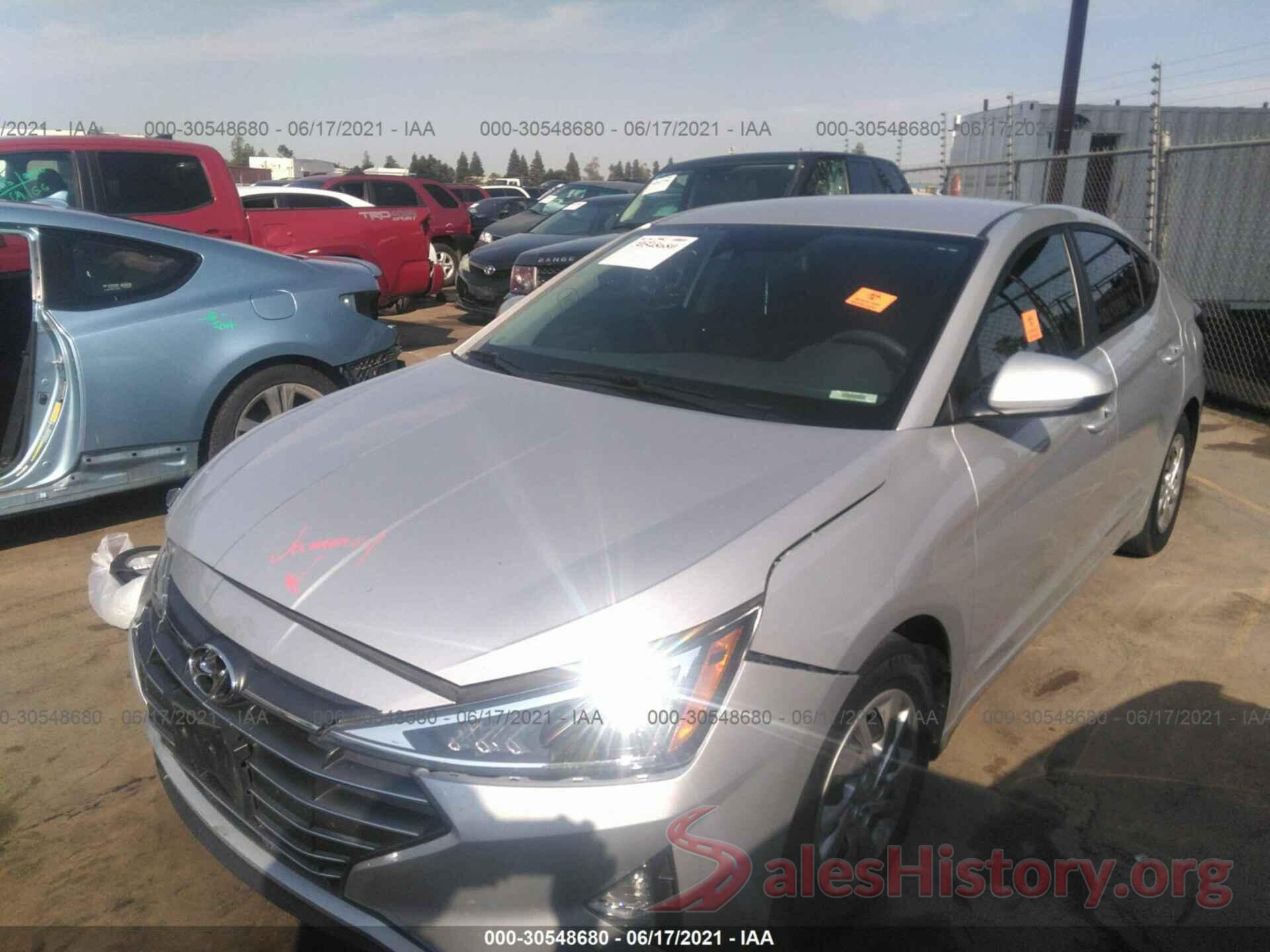 5NPD74LF6LH526306 2020 HYUNDAI ELANTRA