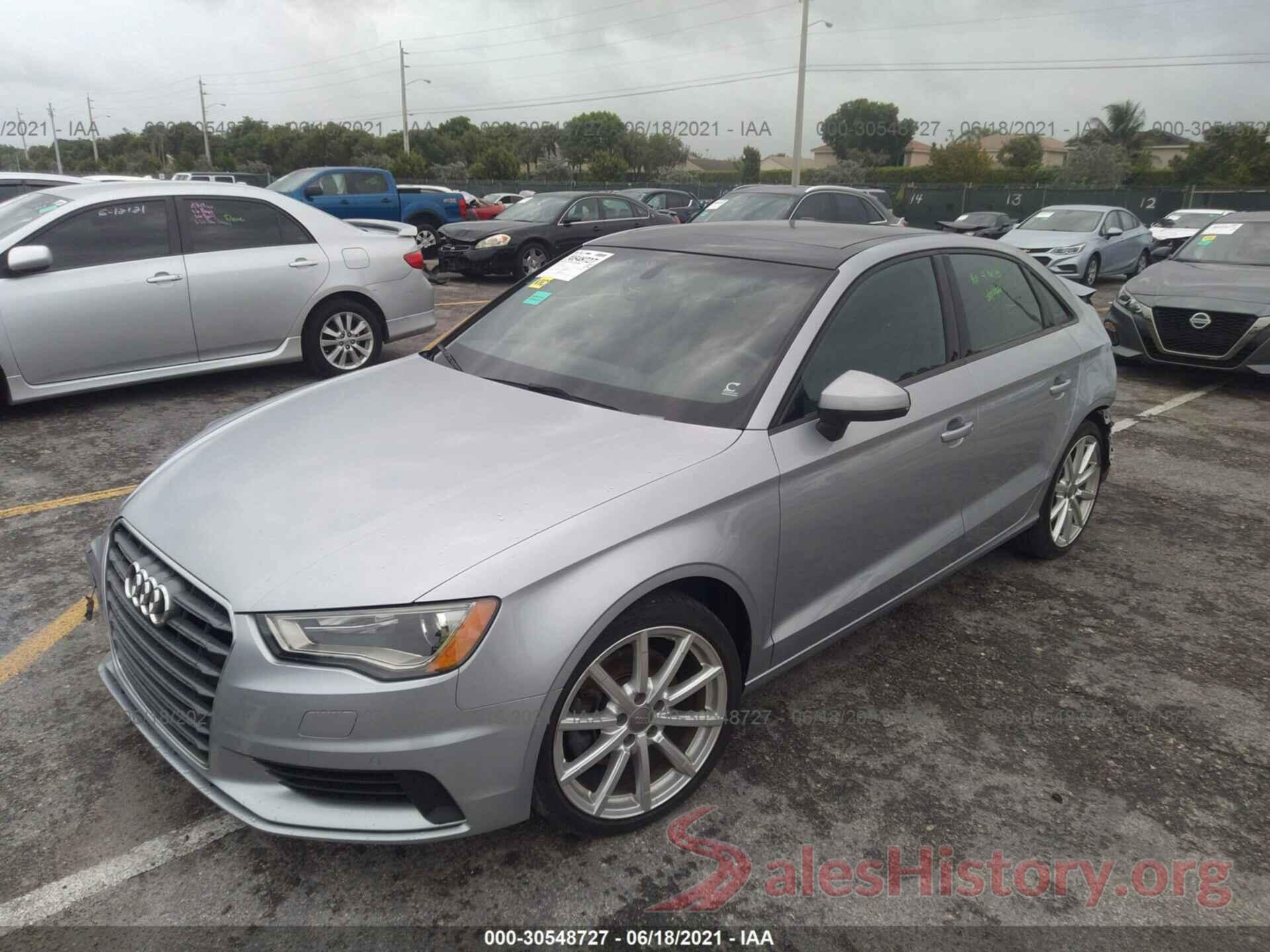 WAUA7GFF5G1008231 2016 AUDI A3