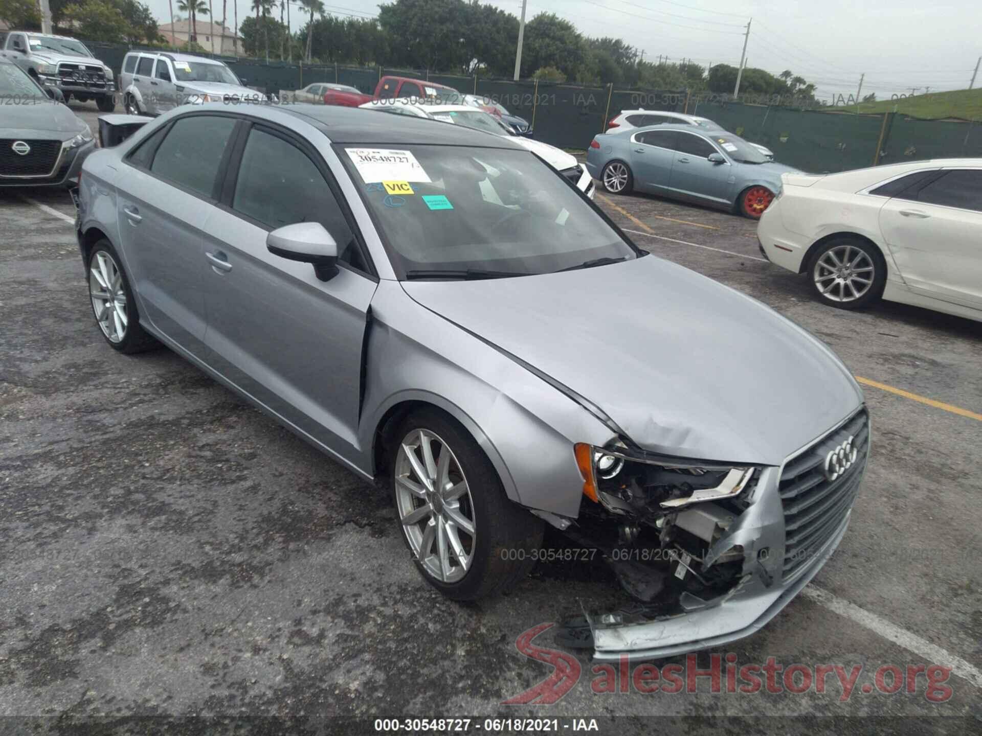 WAUA7GFF5G1008231 2016 AUDI A3