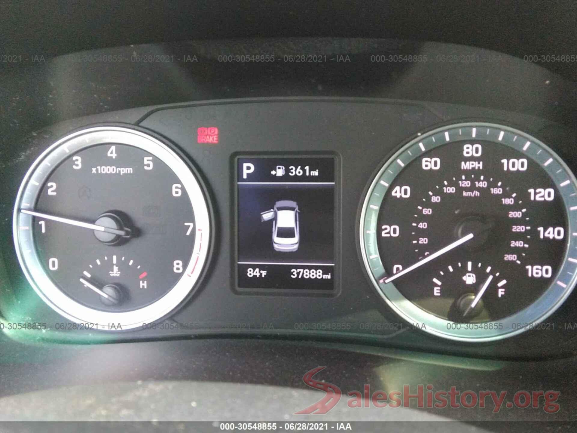 5NPE24AF1KH737918 2019 HYUNDAI SONATA