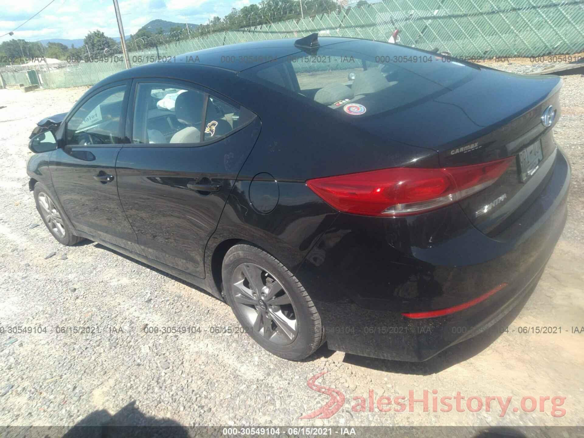 5NPD84LFXHH159396 2017 HYUNDAI ELANTRA