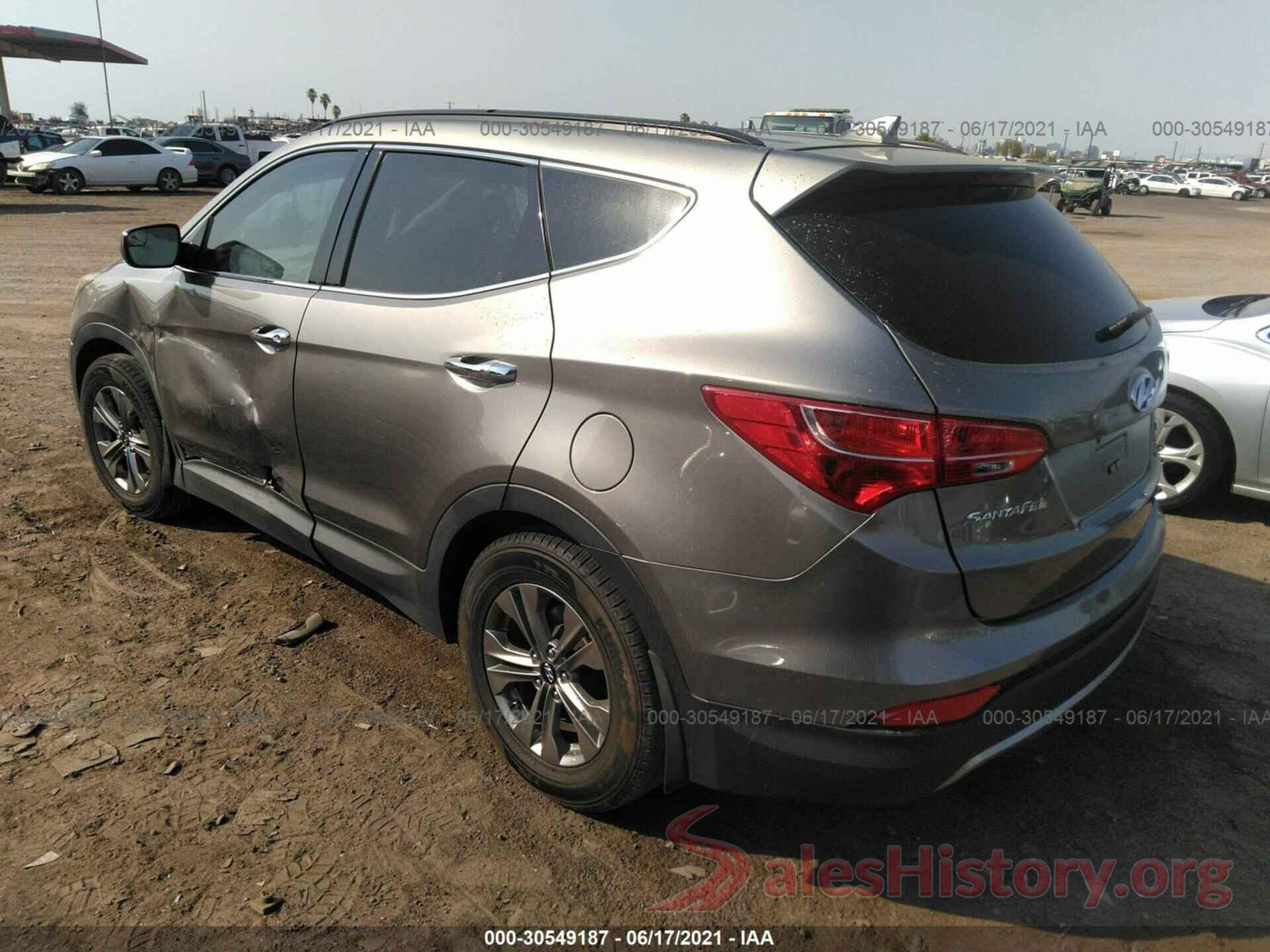 5XYZU3LB8GG355433 2016 HYUNDAI SANTA FE SPORT