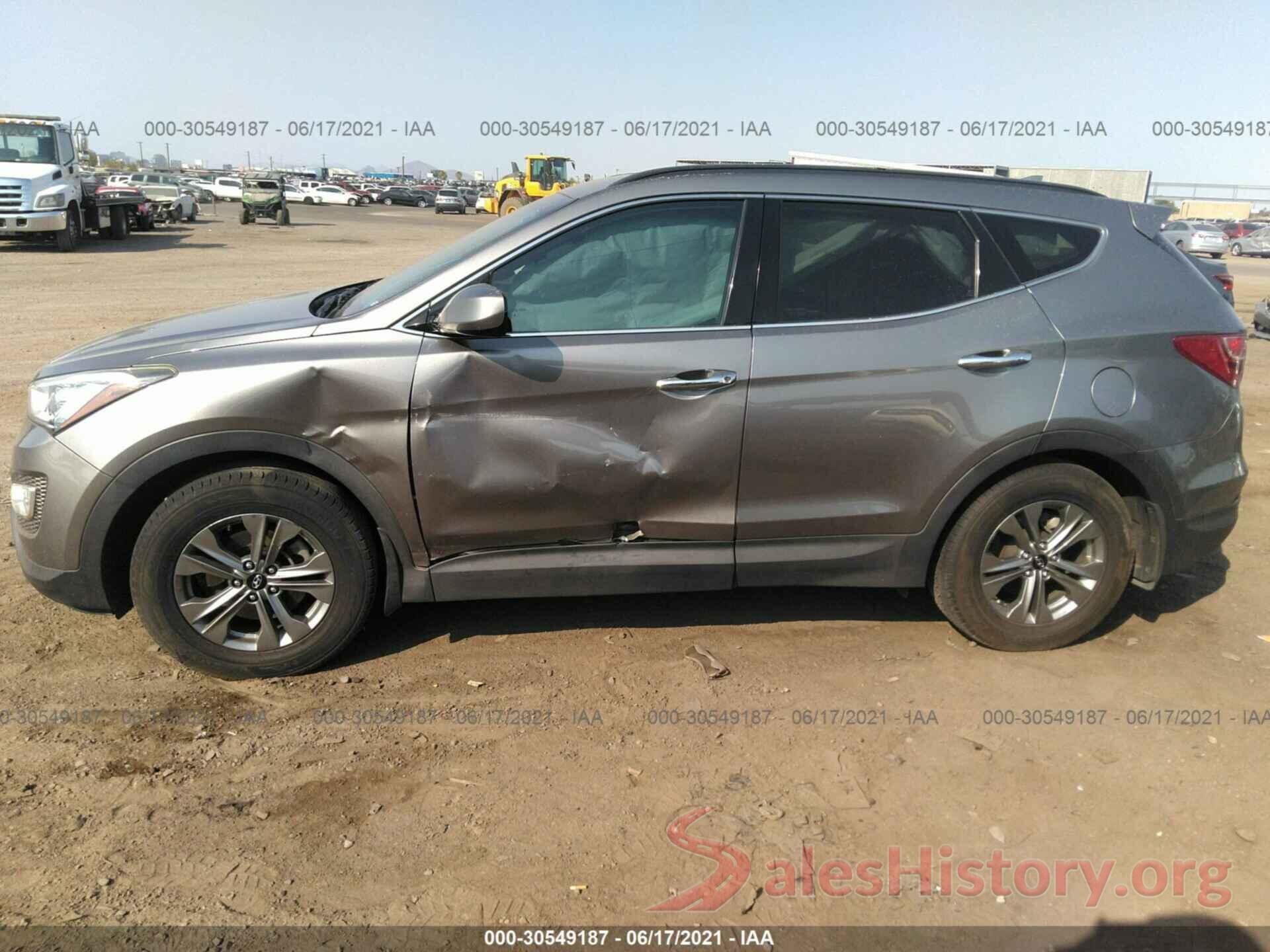 5XYZU3LB8GG355433 2016 HYUNDAI SANTA FE SPORT