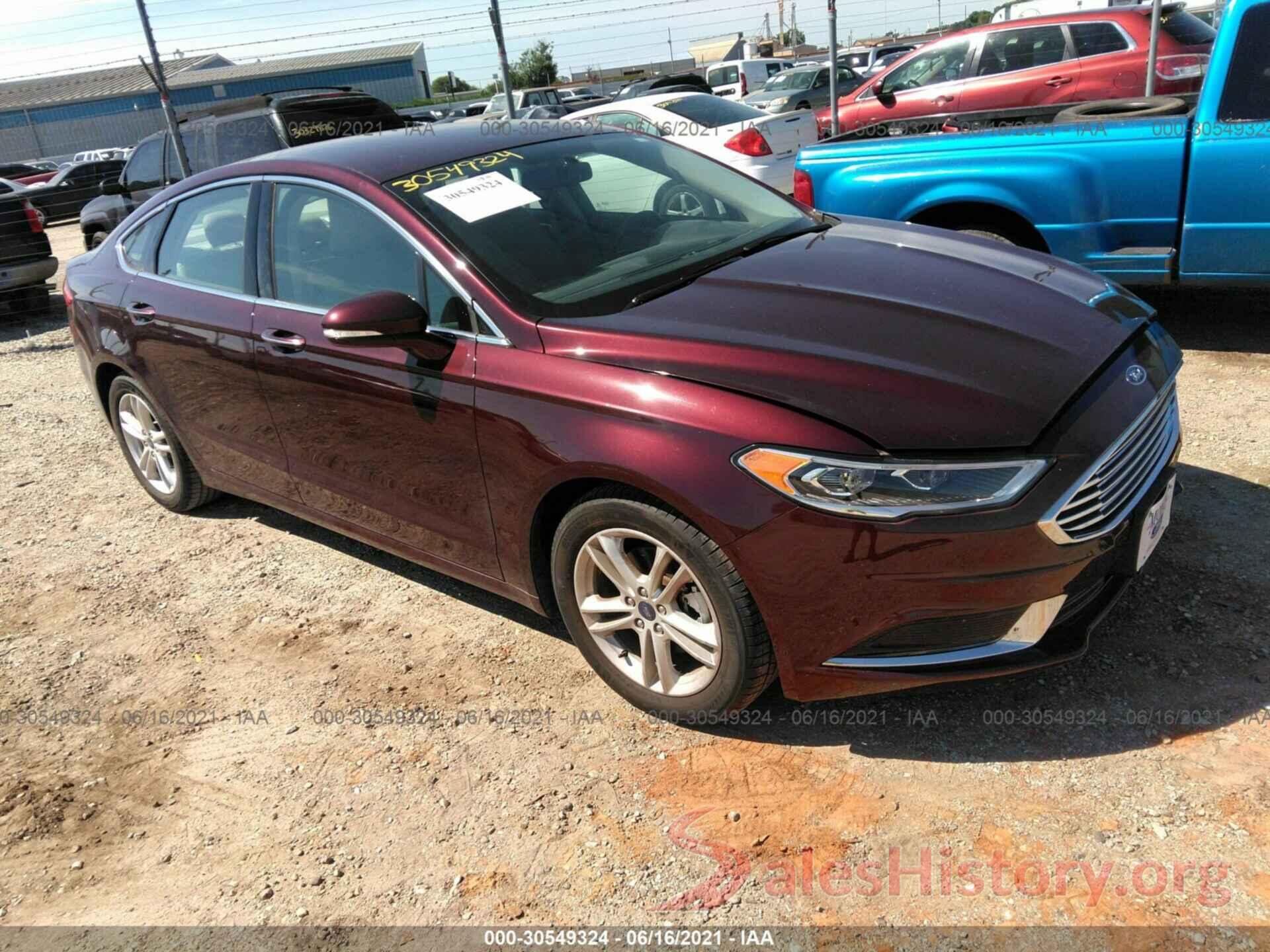 3FA6P0HD9JR200329 2018 FORD FUSION