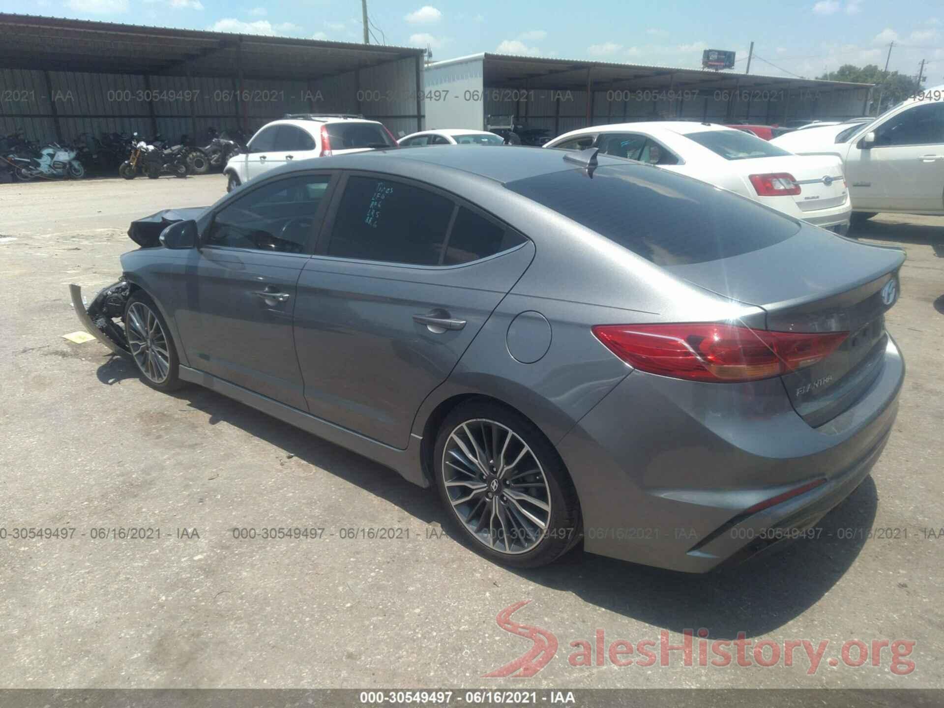 KMHD04LB1JU533454 2018 HYUNDAI ELANTRA