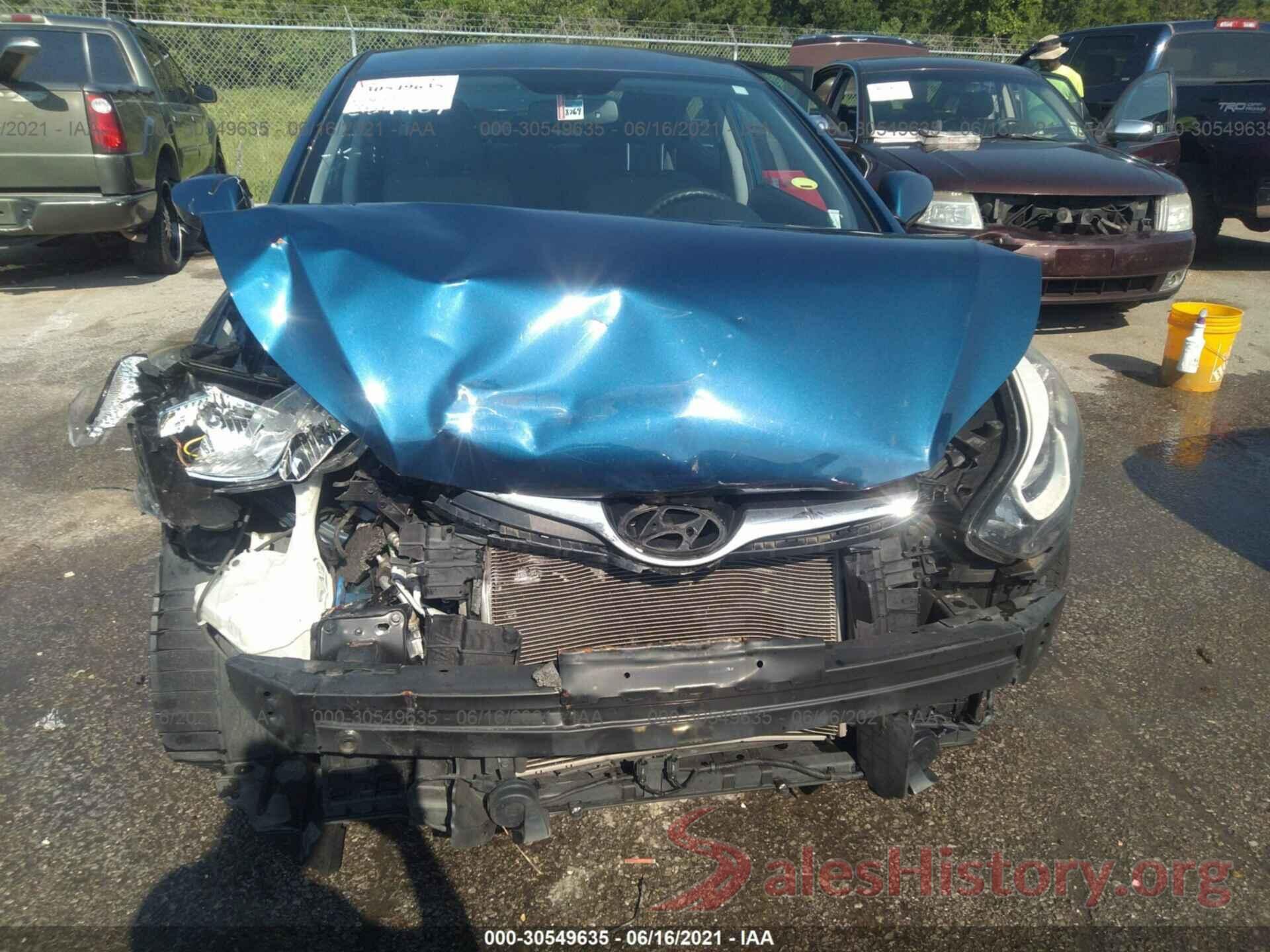 KMHDH4AE7GU584407 2016 HYUNDAI ELANTRA