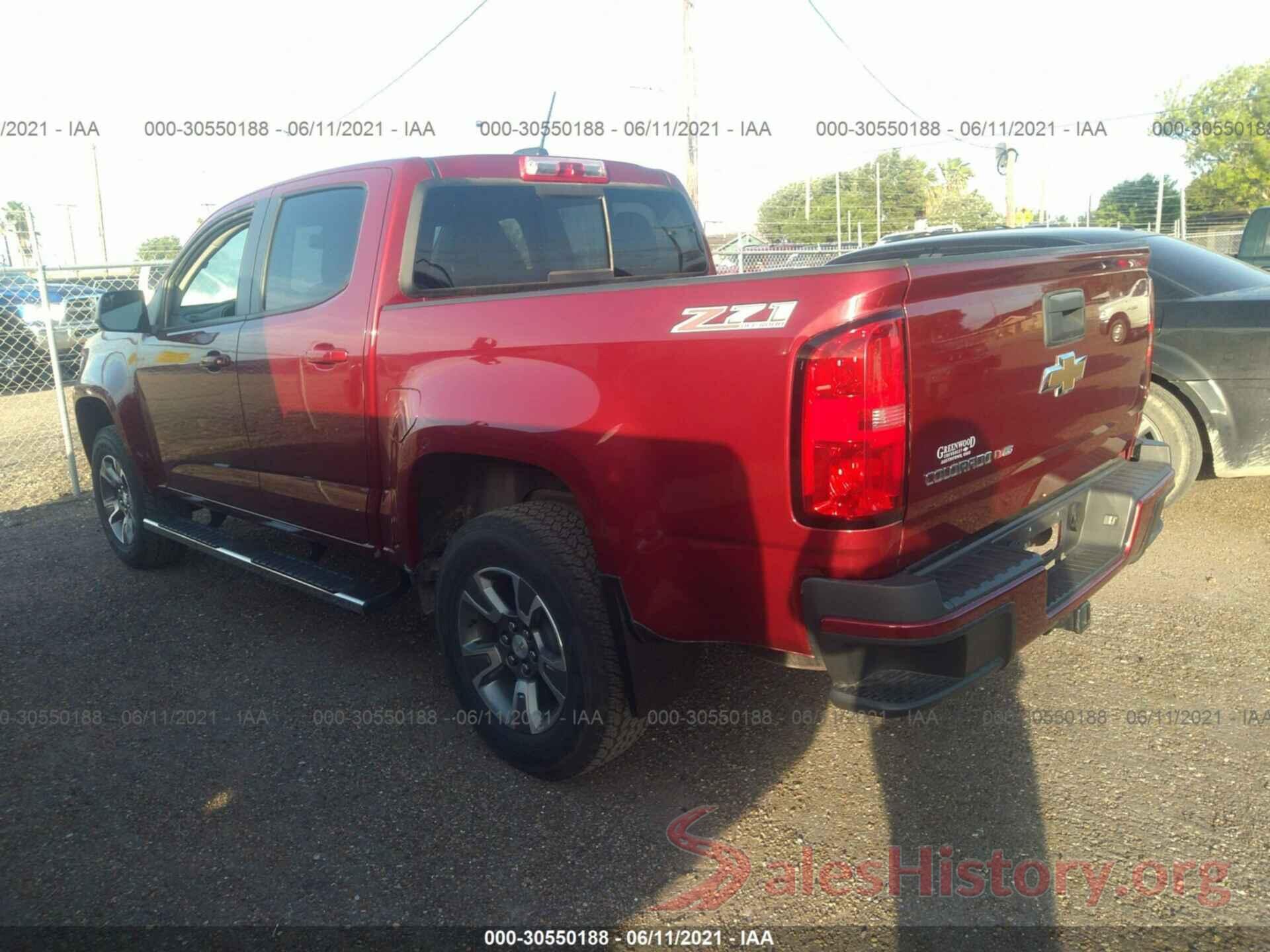 1GCGTDEN4J1124382 2018 CHEVROLET COLORADO