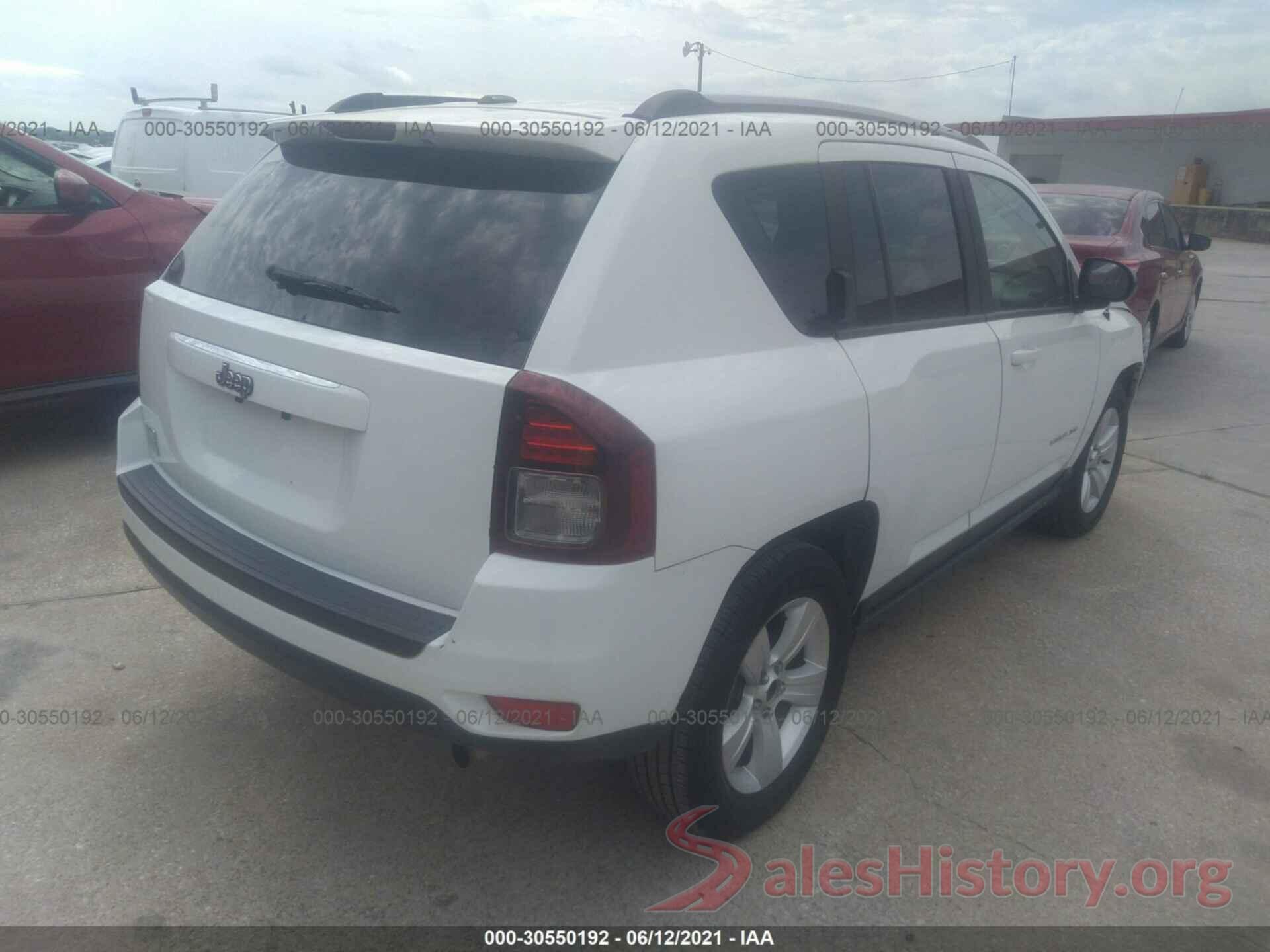 1C4NJCBAXGD524916 2016 JEEP COMPASS