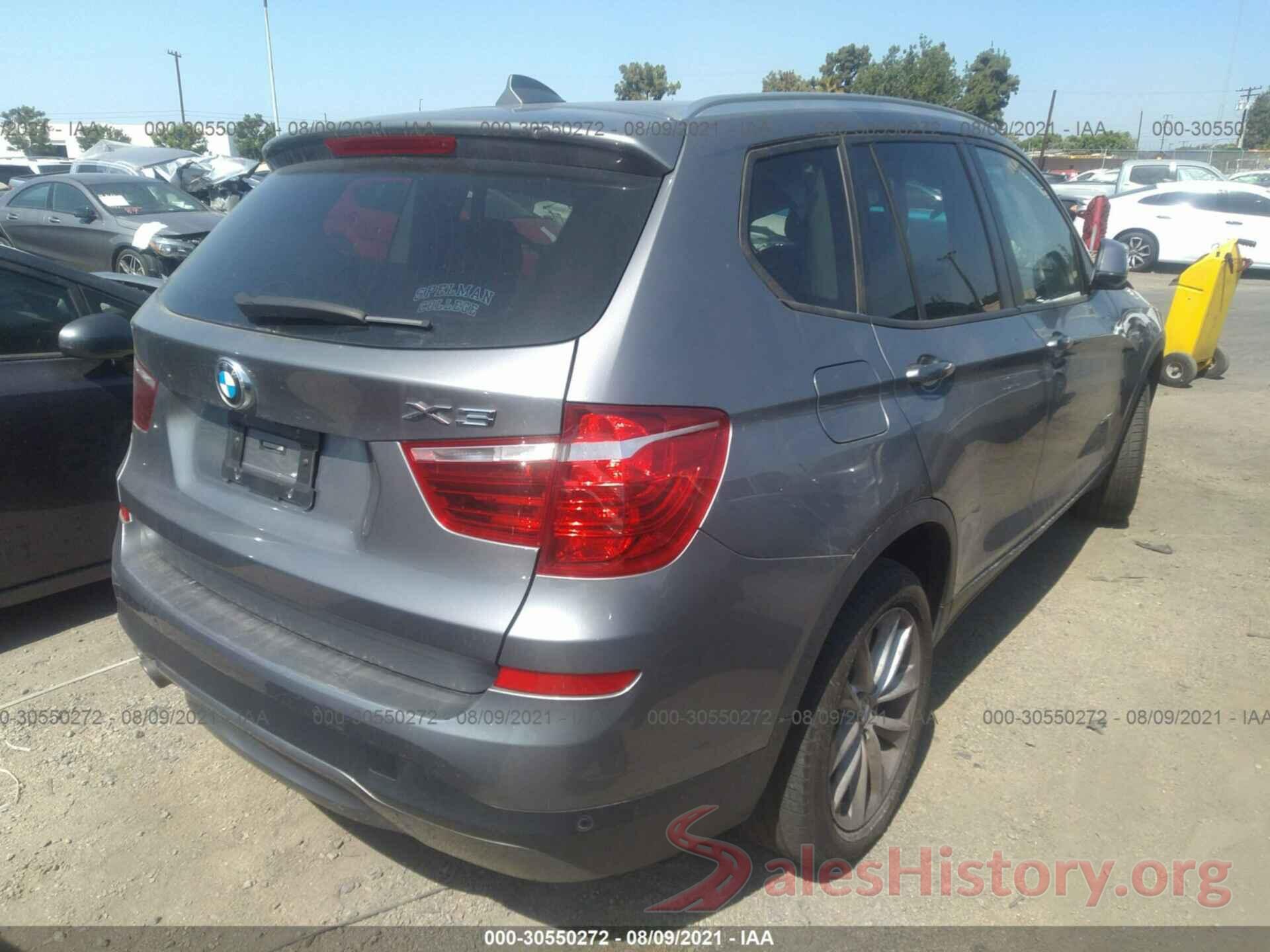 5UXWX9C55G0D78053 2016 BMW X3