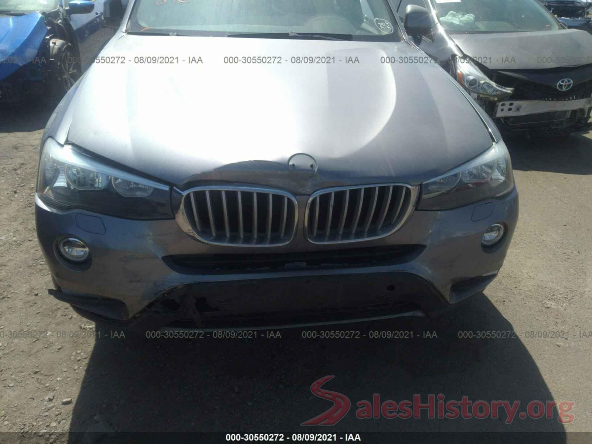 5UXWX9C55G0D78053 2016 BMW X3