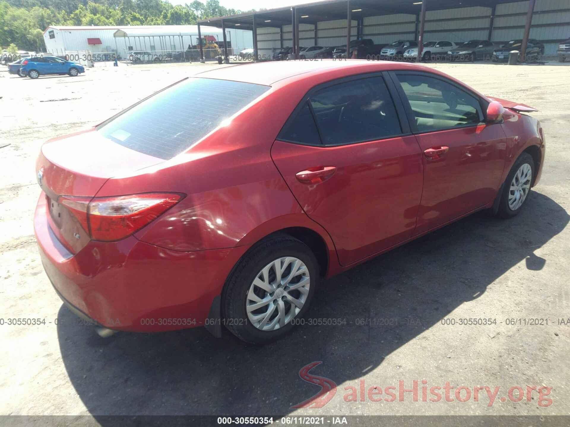 5YFBURHE4JP763065 2018 TOYOTA COROLLA