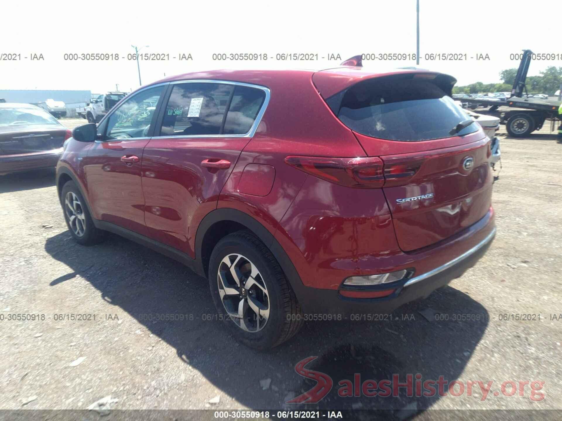 KNDPMCAC1M7925820 2021 KIA SPORTAGE