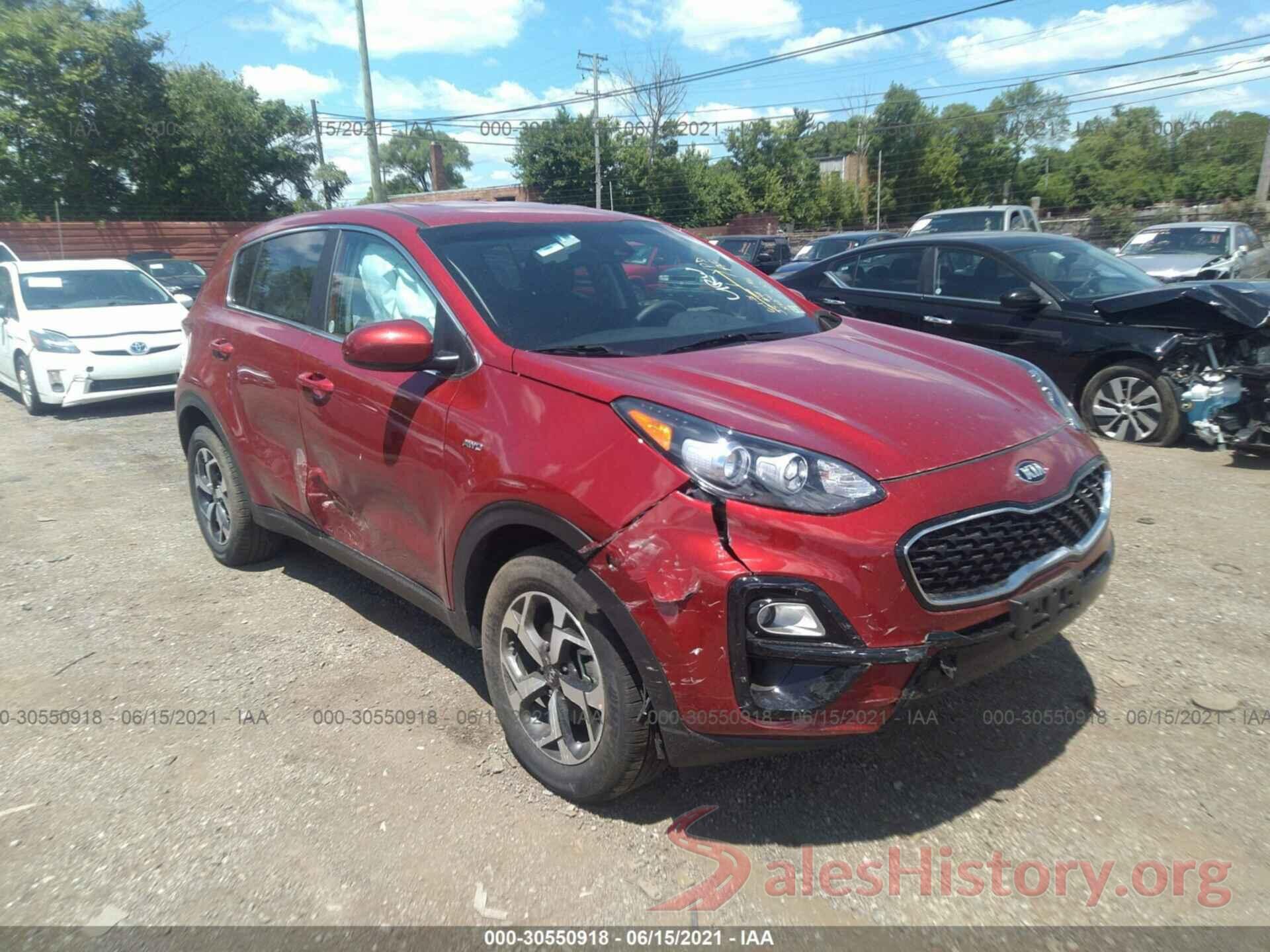 KNDPMCAC1M7925820 2021 KIA SPORTAGE