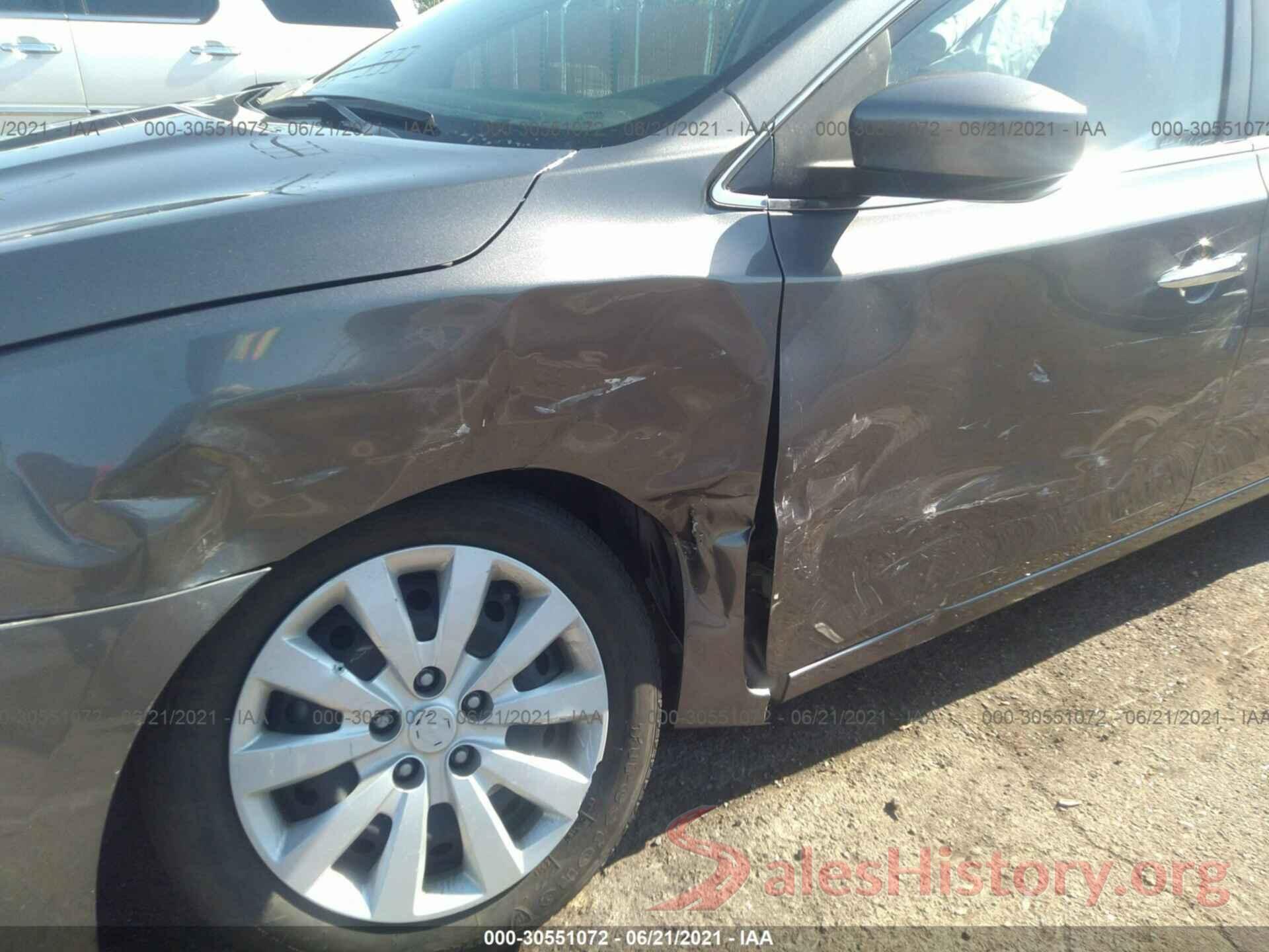 3N1AB7AP4KY272940 2019 NISSAN SENTRA