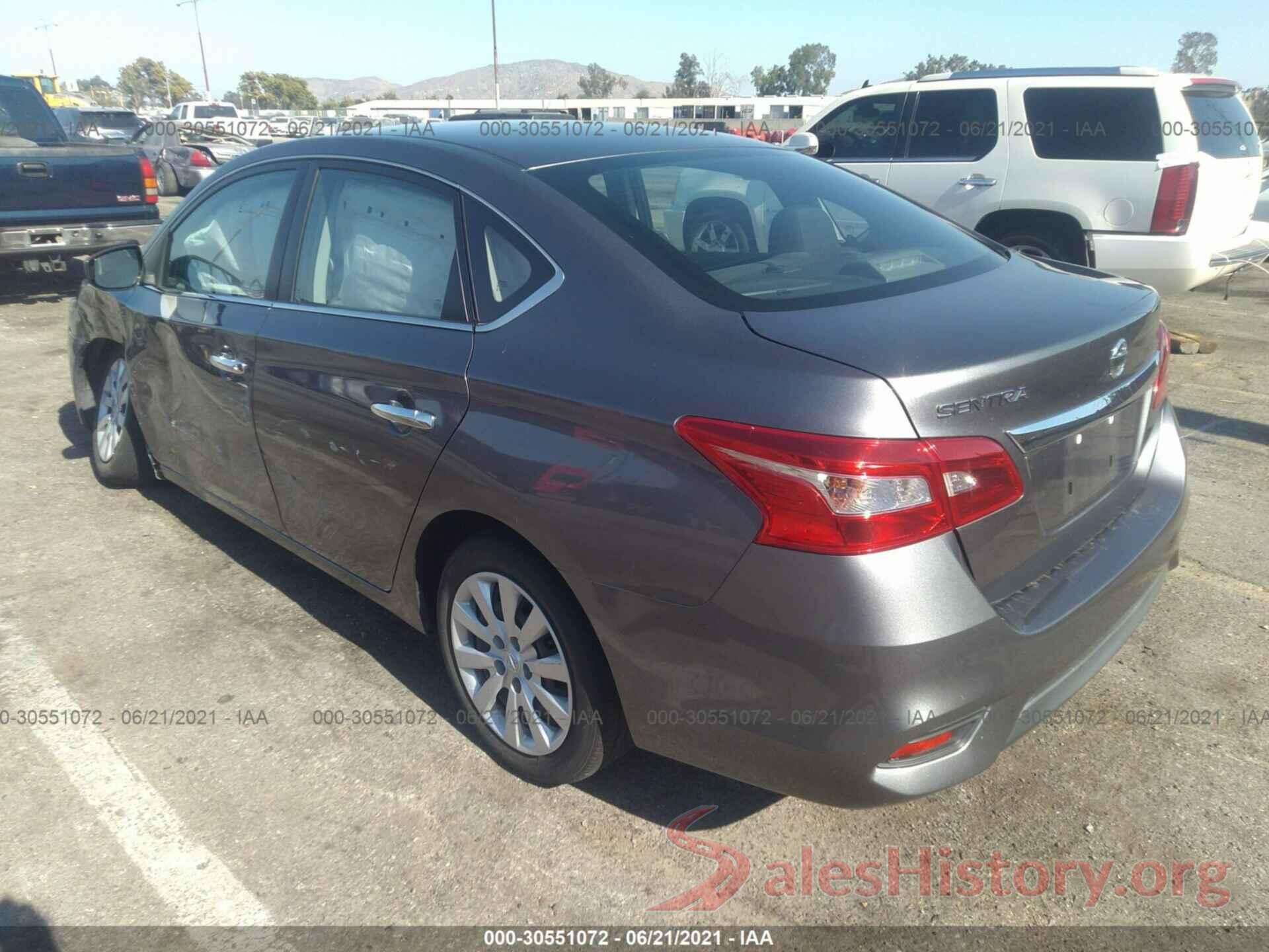 3N1AB7AP4KY272940 2019 NISSAN SENTRA