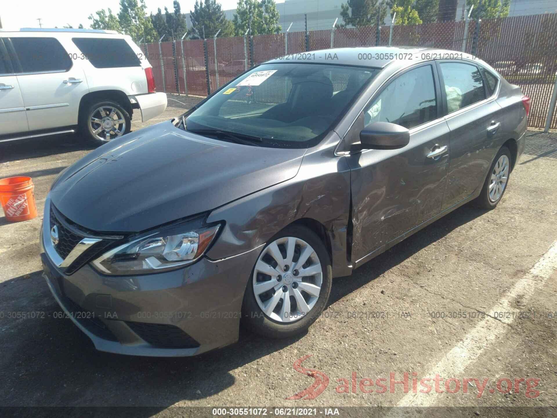 3N1AB7AP4KY272940 2019 NISSAN SENTRA