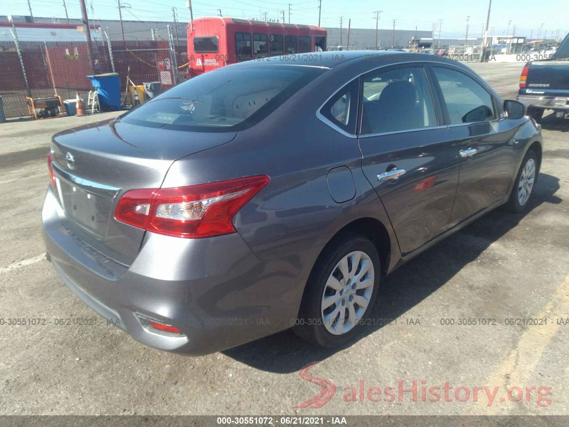 3N1AB7AP4KY272940 2019 NISSAN SENTRA