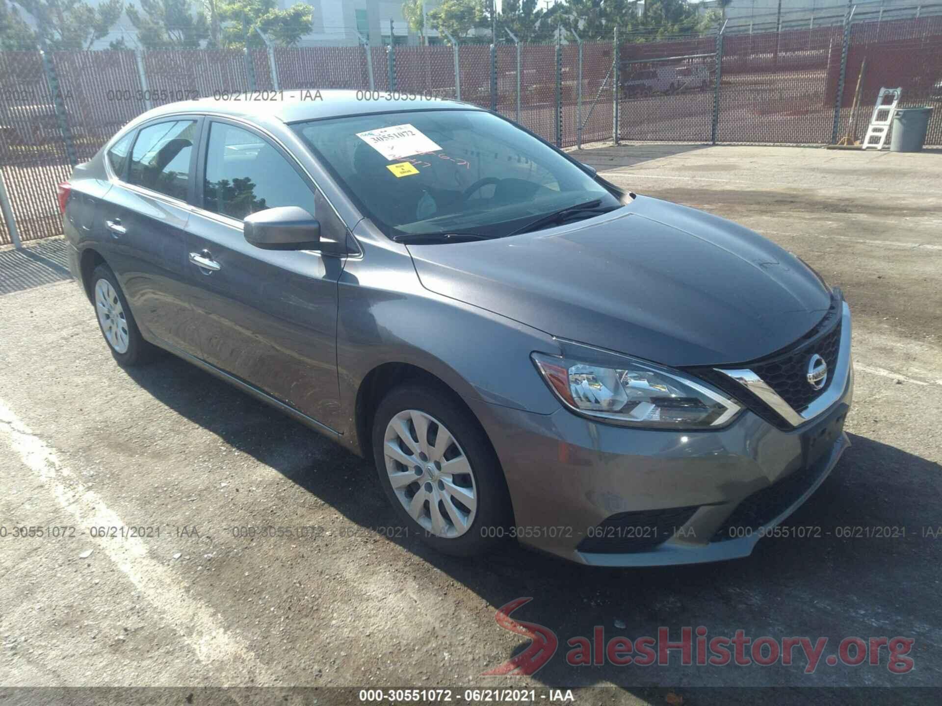 3N1AB7AP4KY272940 2019 NISSAN SENTRA