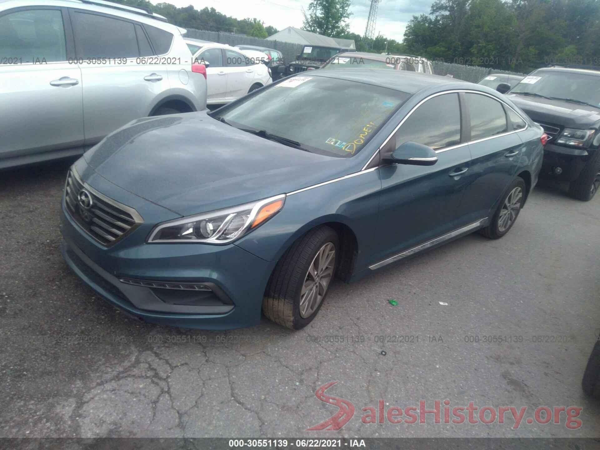 5NPE34AF2GH391303 2016 HYUNDAI SONATA