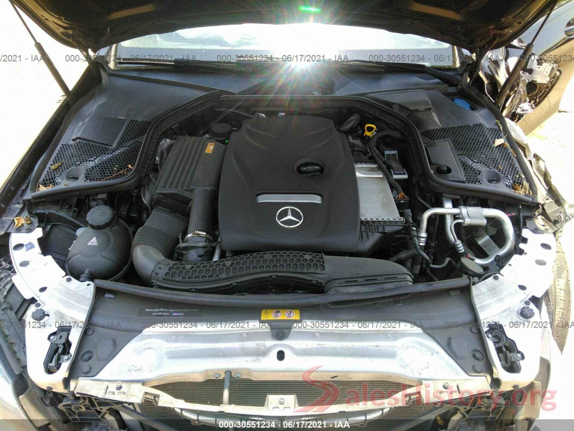 55SWF4JB8HU206050 2017 MERCEDES-BENZ C-CLASS