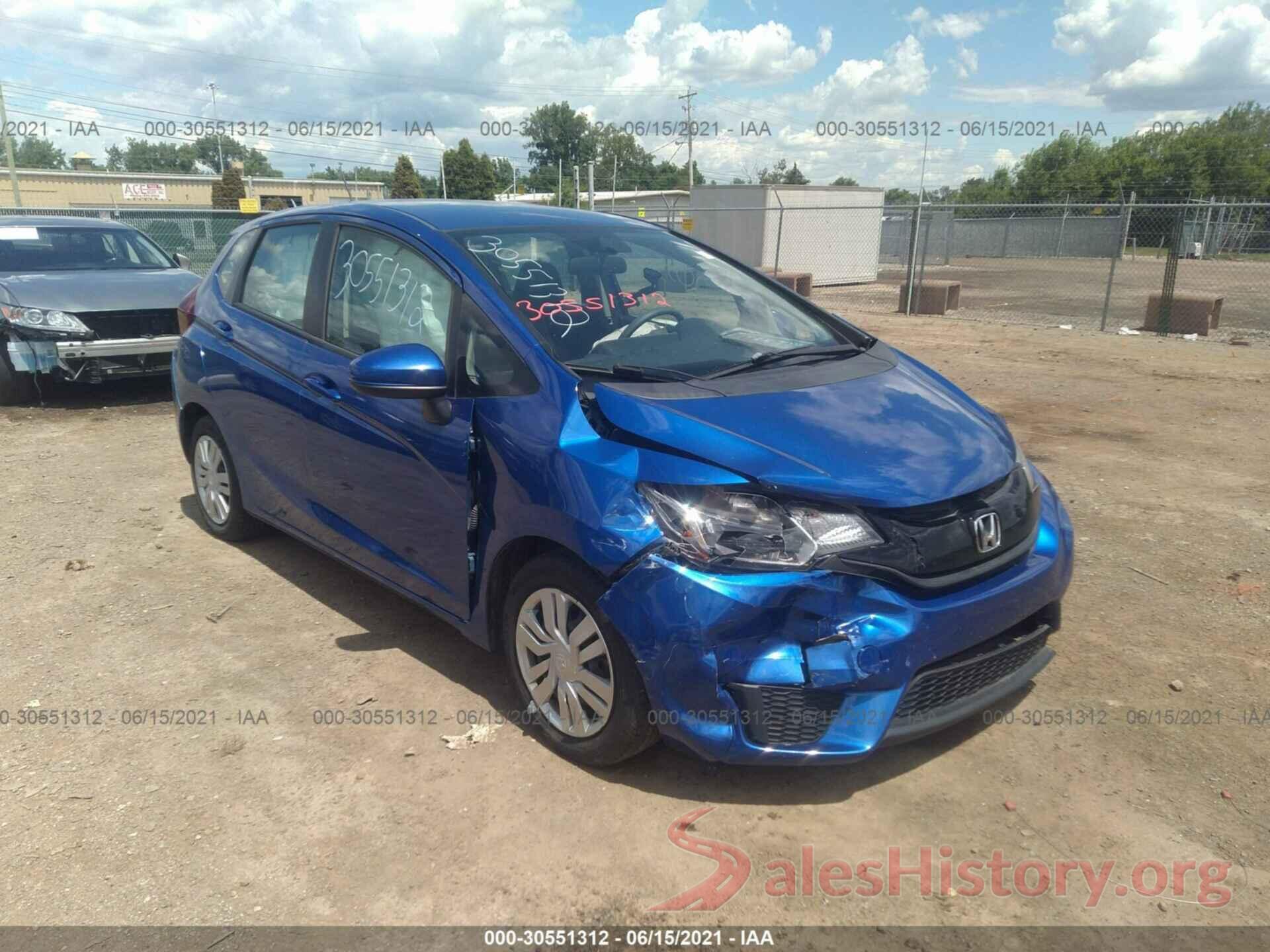 3HGGK5H56HM703991 2017 HONDA FIT