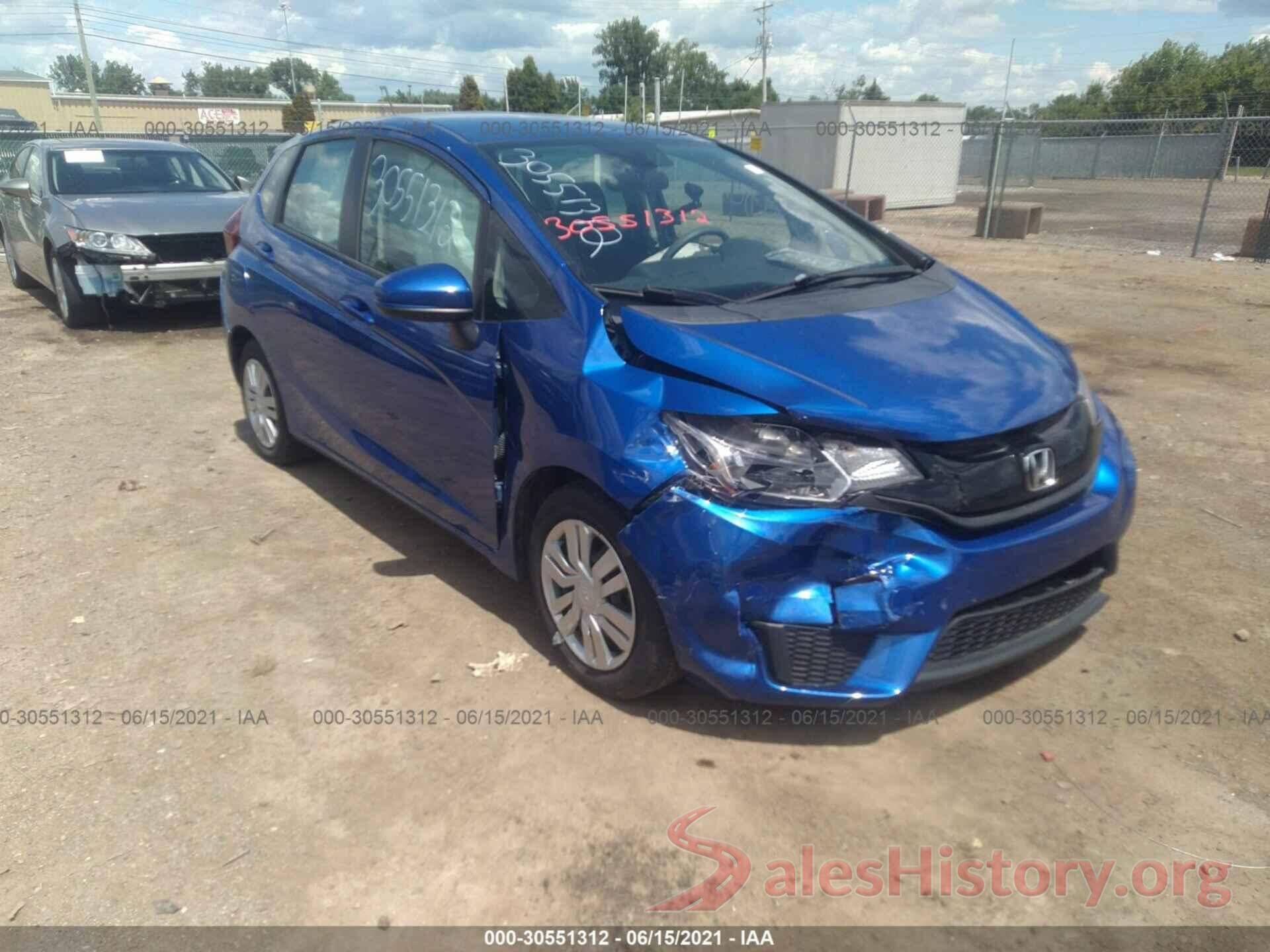 3HGGK5H56HM703991 2017 HONDA FIT