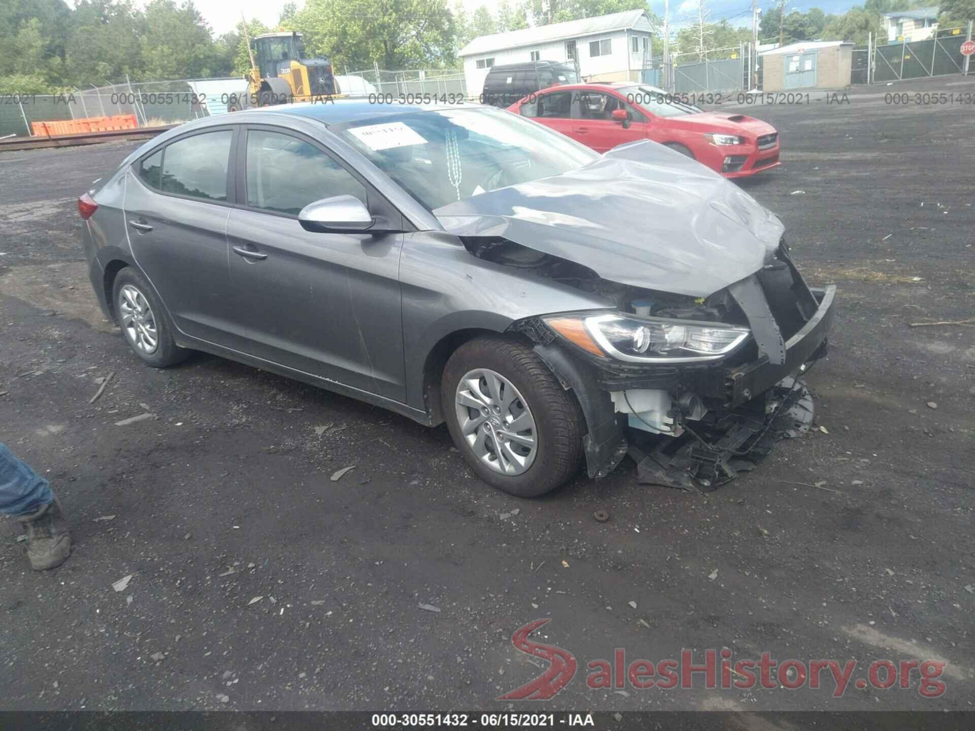 KMHD74LF1HU406583 2017 HYUNDAI ELANTRA