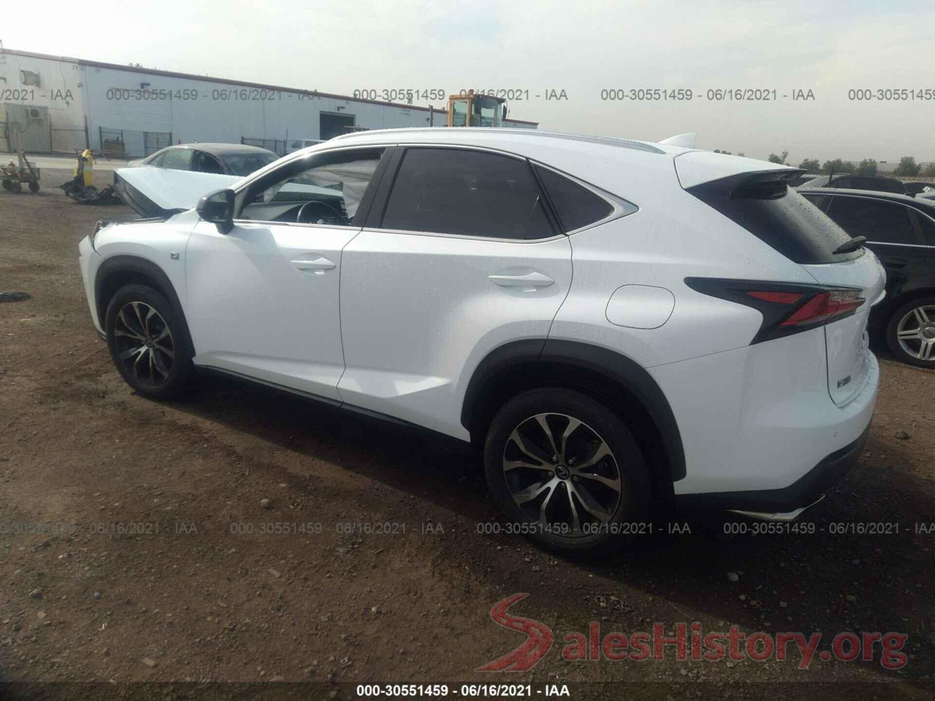 JTJYARBZ4H2072901 2017 LEXUS NX