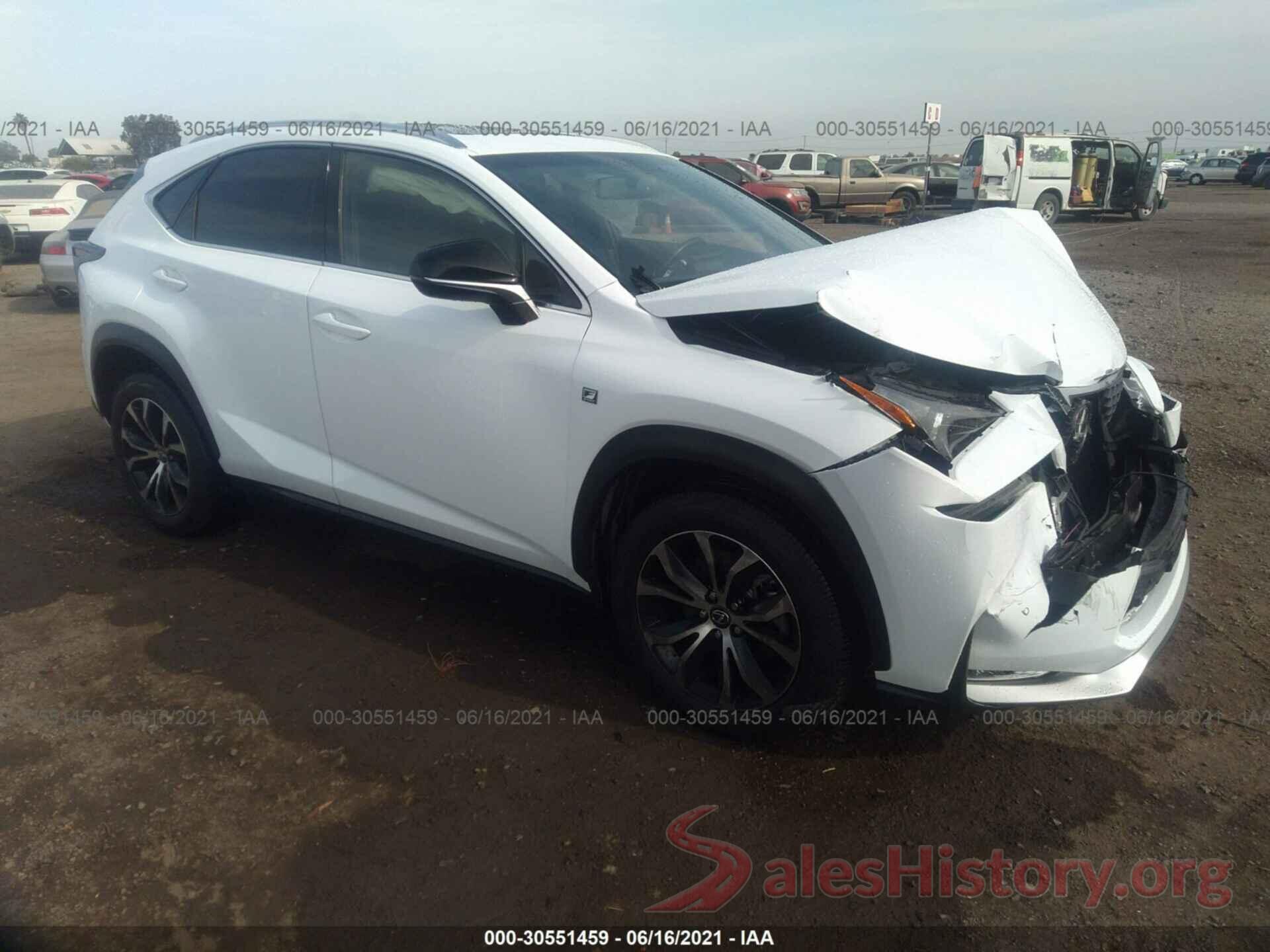 JTJYARBZ4H2072901 2017 LEXUS NX