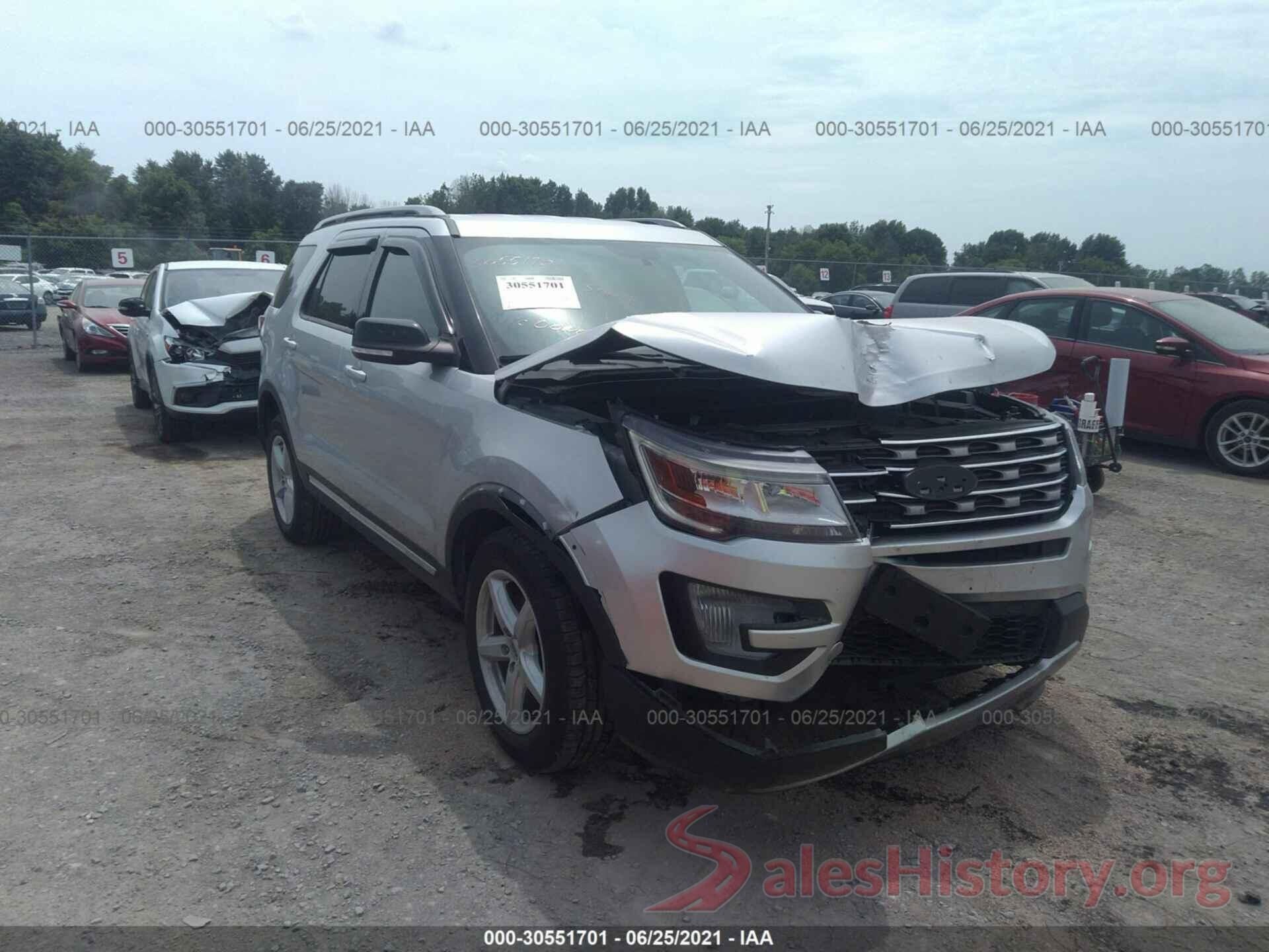 1FM5K8DH7HGB92658 2017 FORD EXPLORER