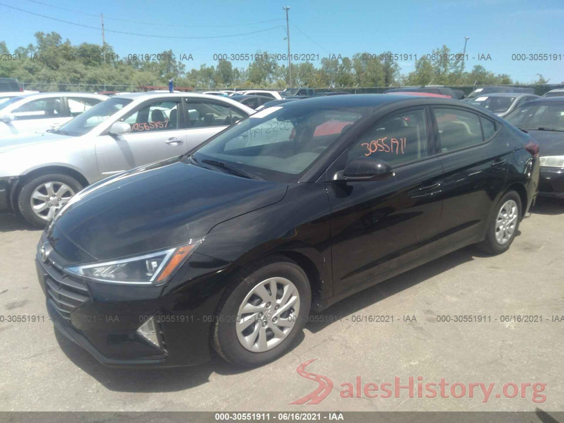 5NPD74LF2LH502567 2020 HYUNDAI ELANTRA