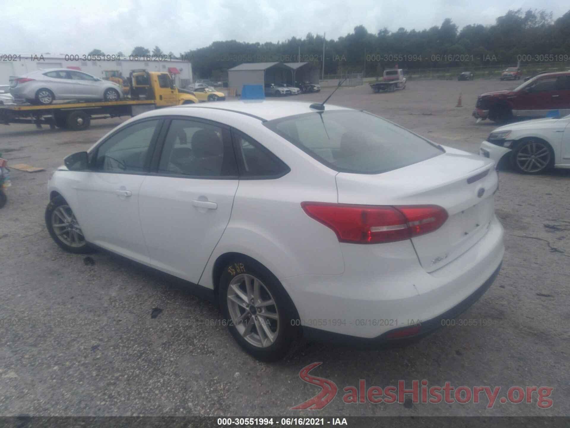 1FADP3F25GL269214 2016 FORD FOCUS