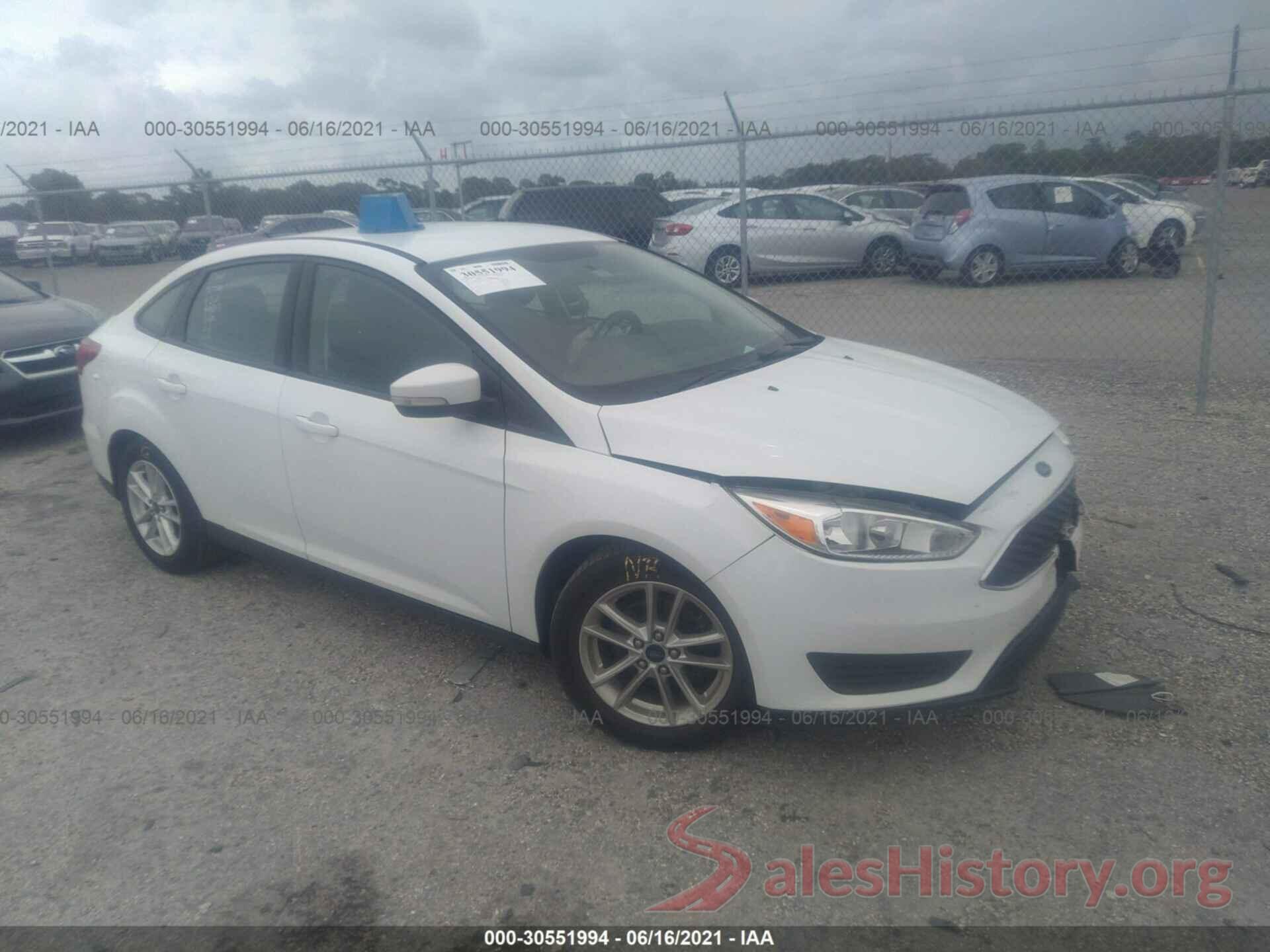 1FADP3F25GL269214 2016 FORD FOCUS