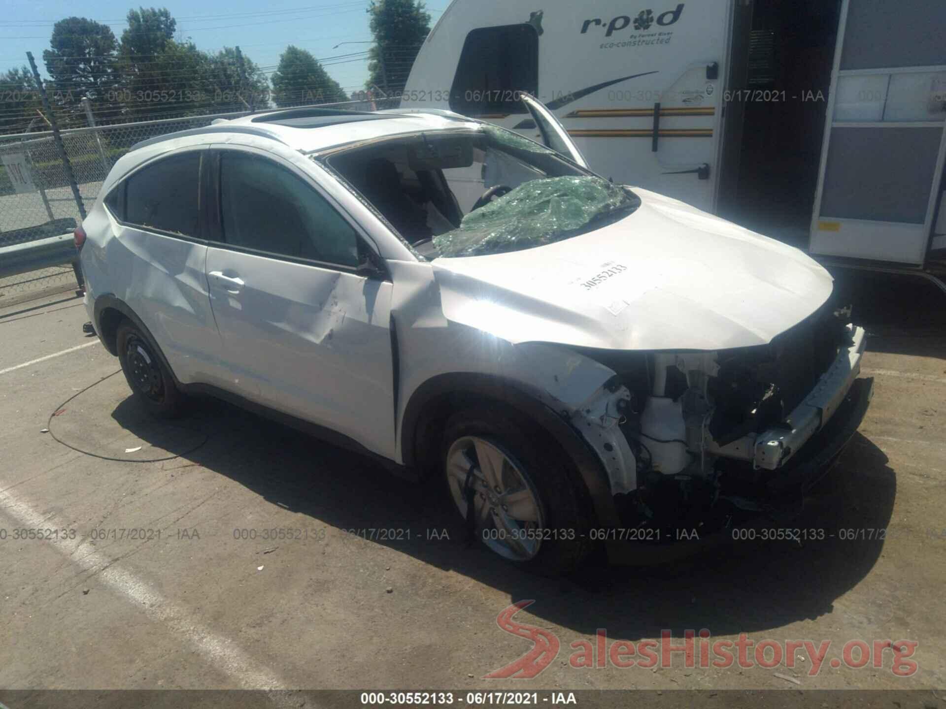 3CZRU5H59KM706807 2019 HONDA HR-V