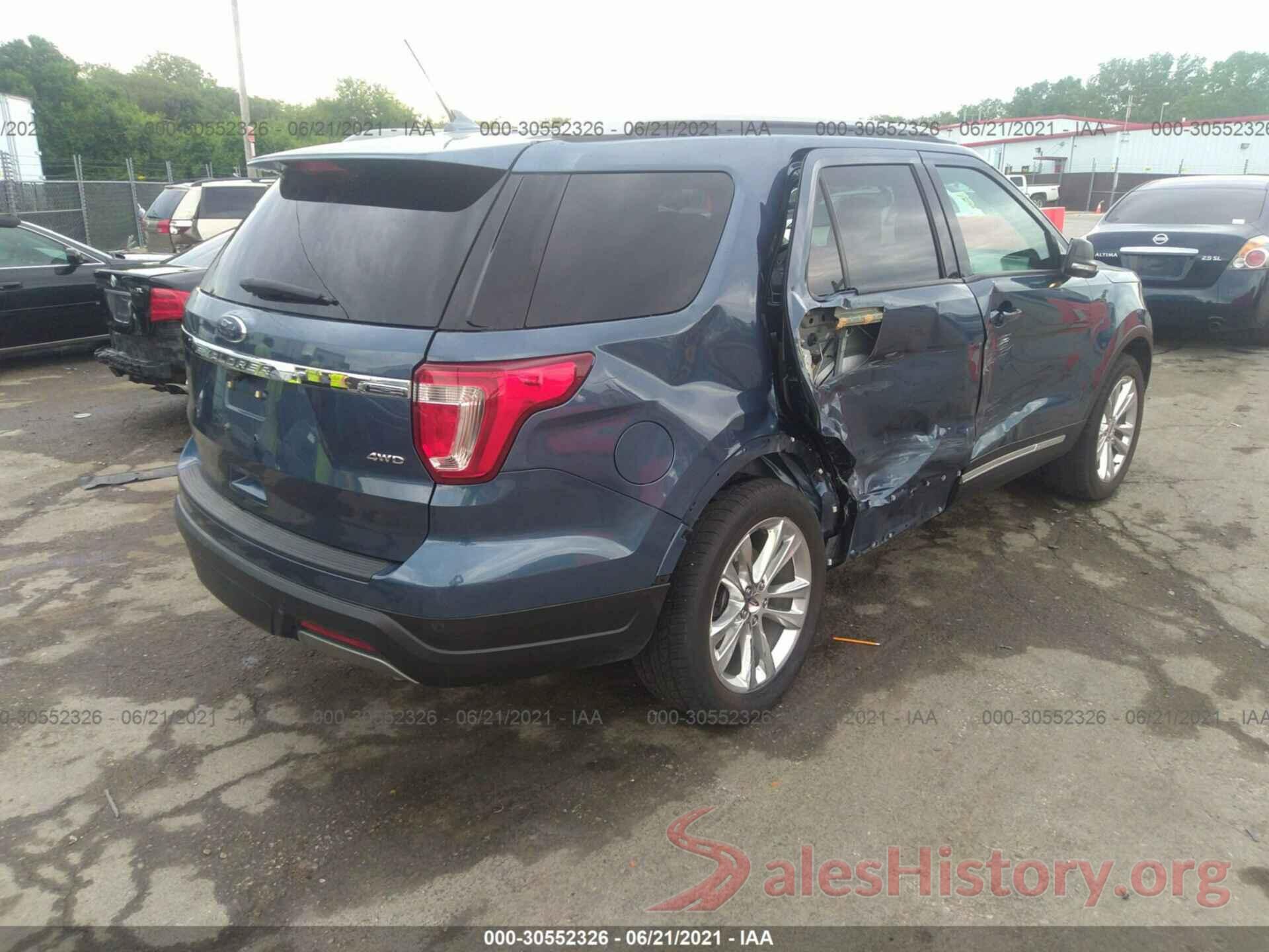 1FM5K8D80KGA60204 2019 FORD EXPLORER