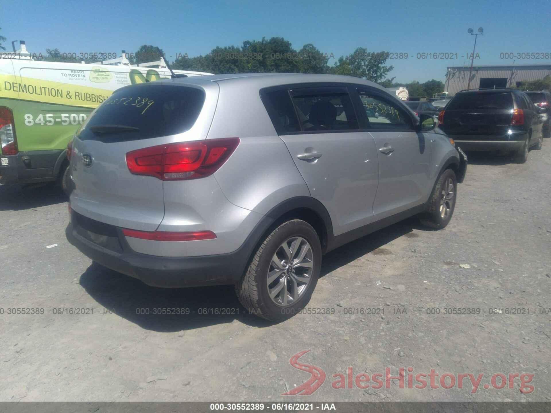 KNDPBCAC8G7862760 2016 KIA SPORTAGE