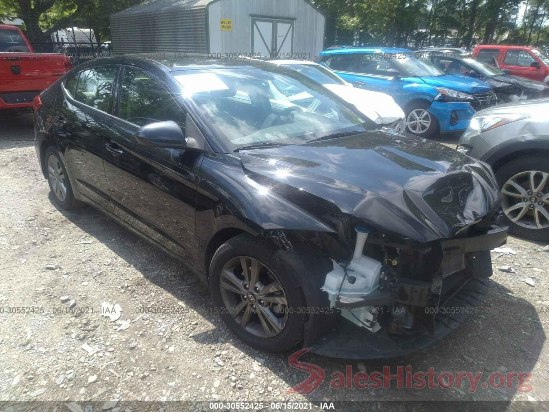 5NPD84LF4JH336126 2018 HYUNDAI ELANTRA