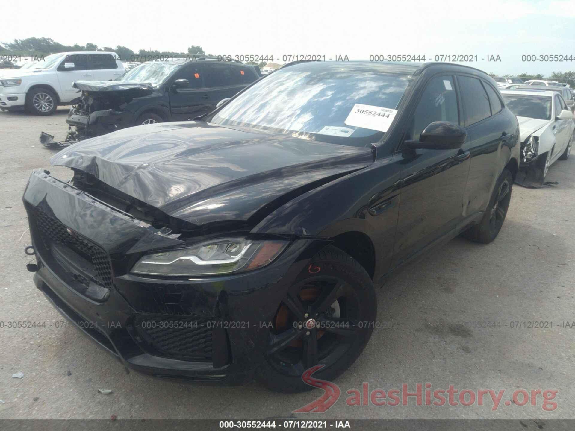 SADCP2FXXLA617708 2020 JAGUAR F-PACE