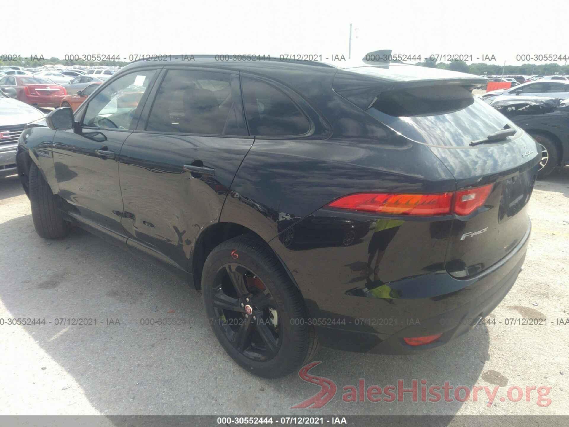 SADCP2FXXLA617708 2020 JAGUAR F-PACE