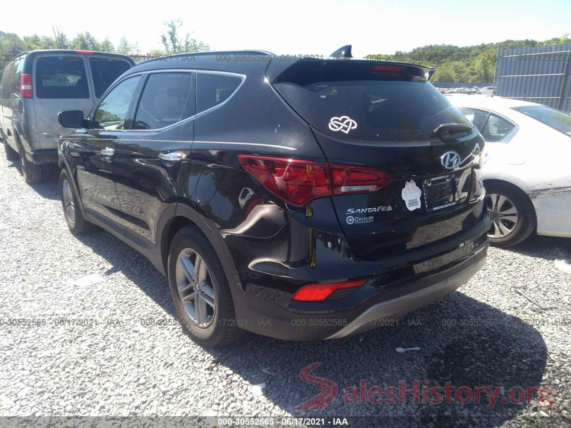 5XYZUDLB7HG485131 2017 HYUNDAI SANTA FE SPORT