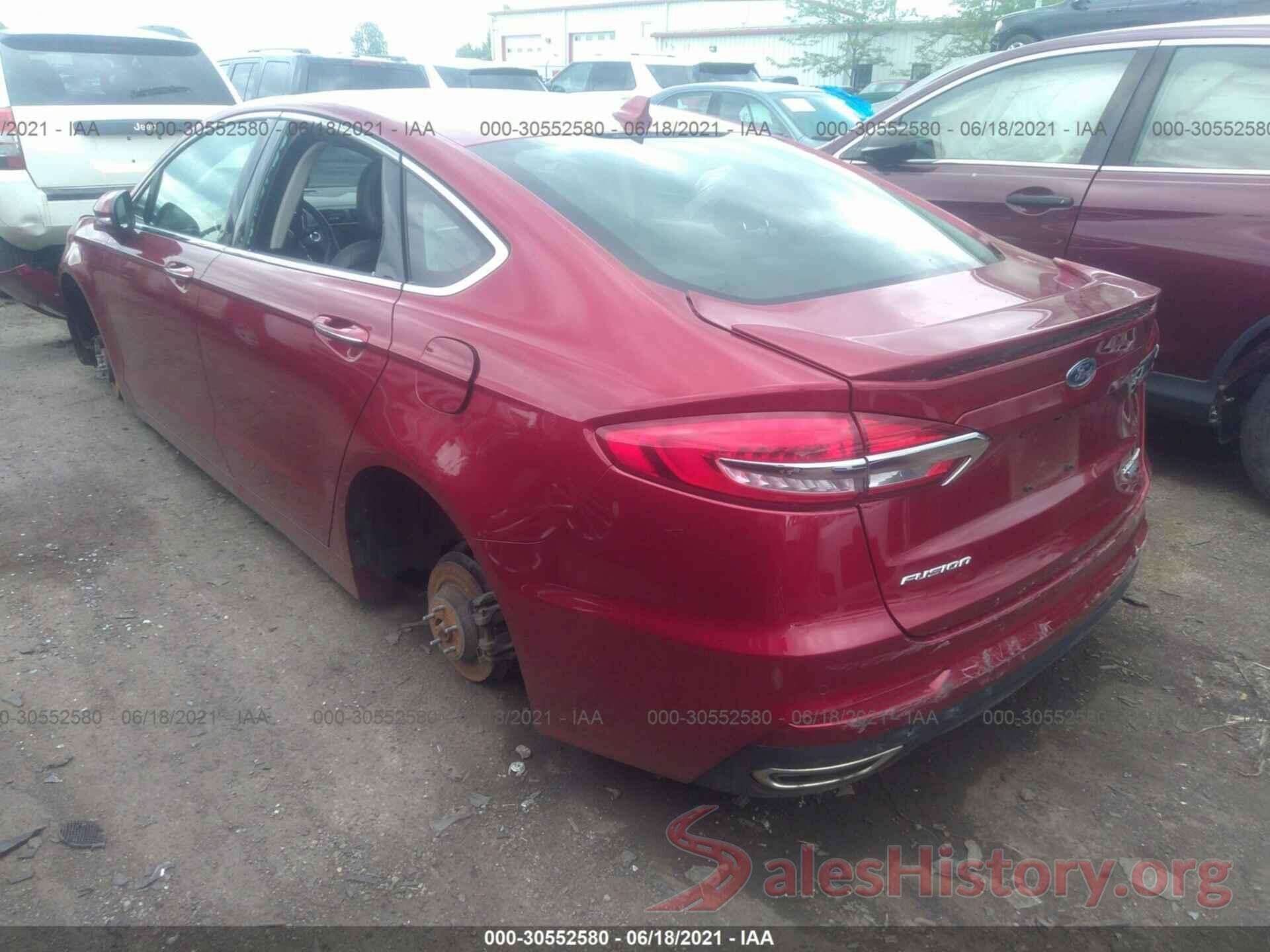 3FA6P0D90KR186582 2019 FORD FUSION