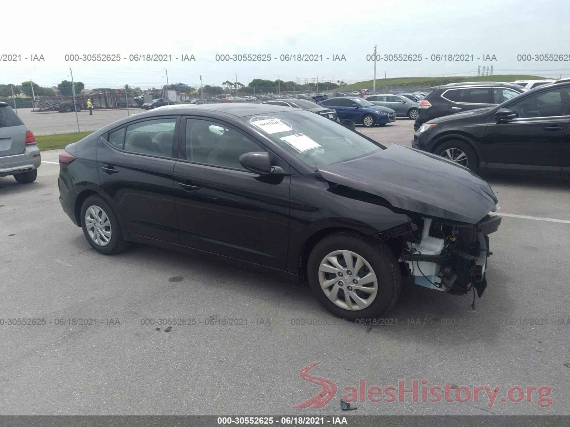 5NPD74LFXLH607261 2020 HYUNDAI ELANTRA