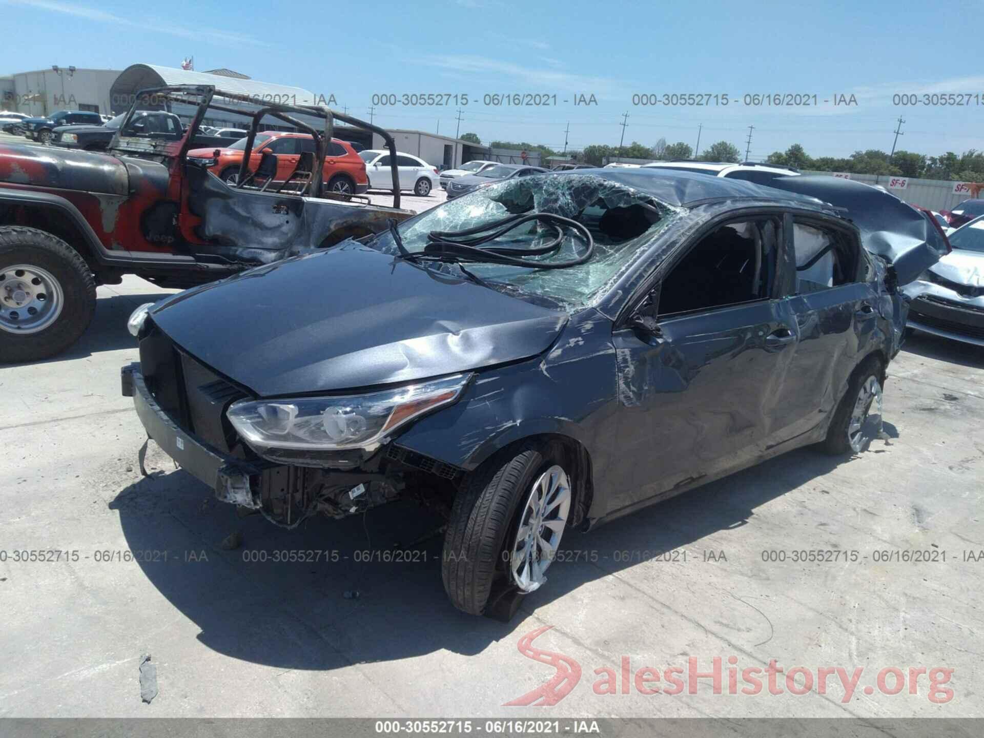 3KPF24AD9LE191345 2020 KIA FORTE