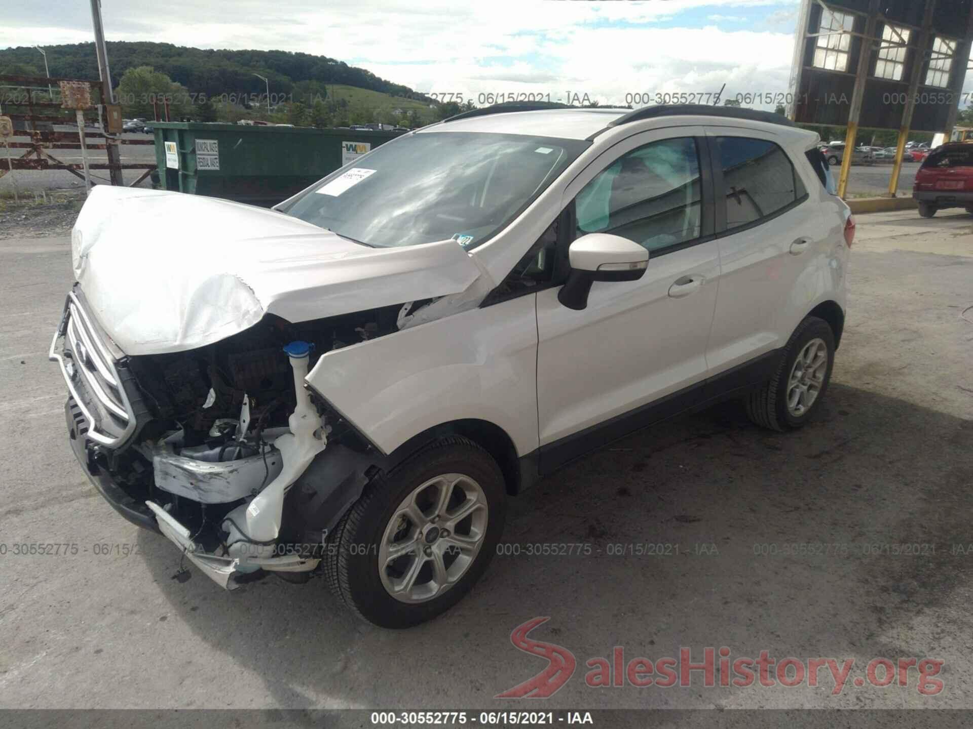 MAJ6S3GL2LC339857 2020 FORD ECOSPORT