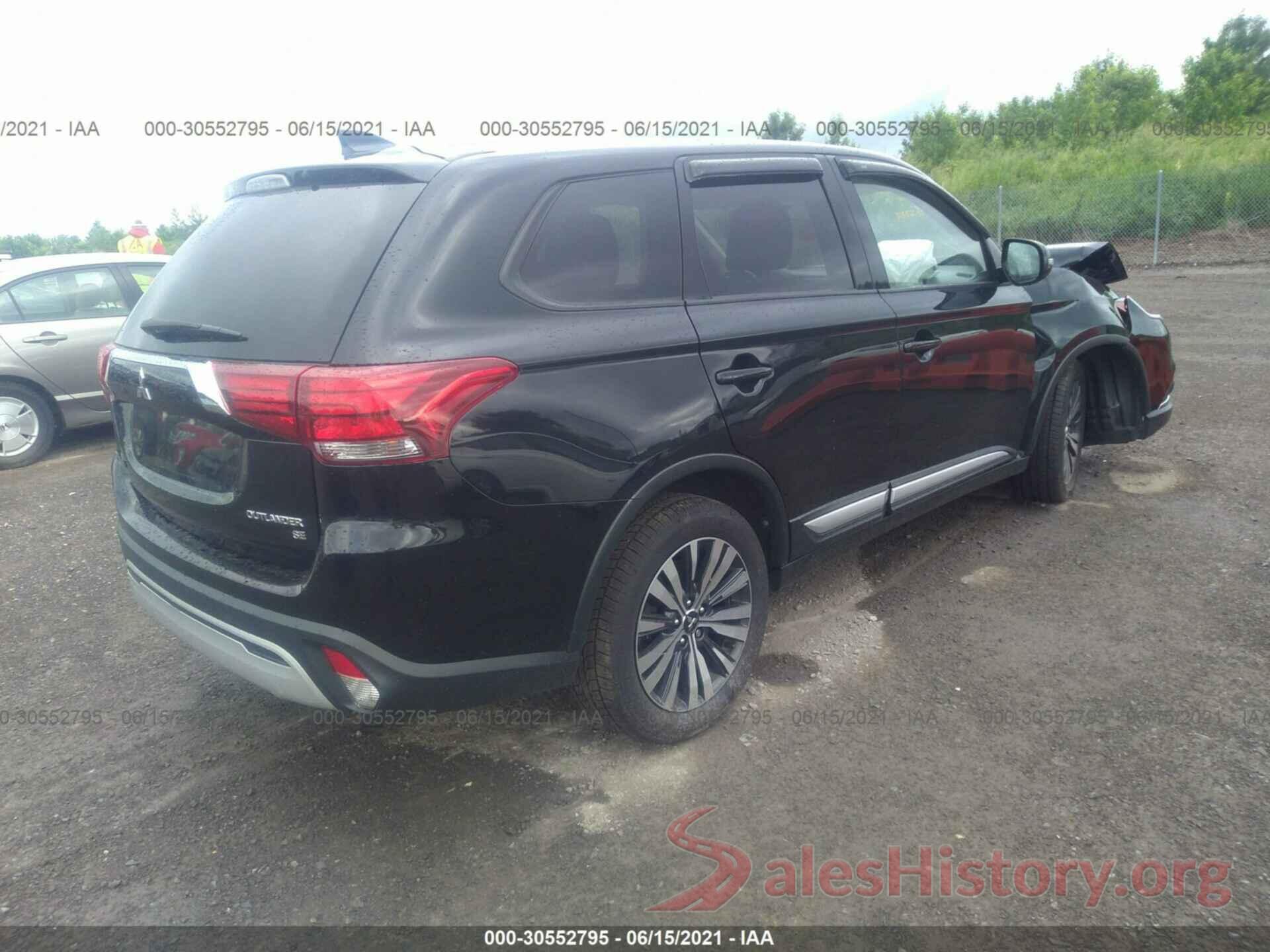 JA4AZ3A35KZ006180 2019 MITSUBISHI OUTLANDER