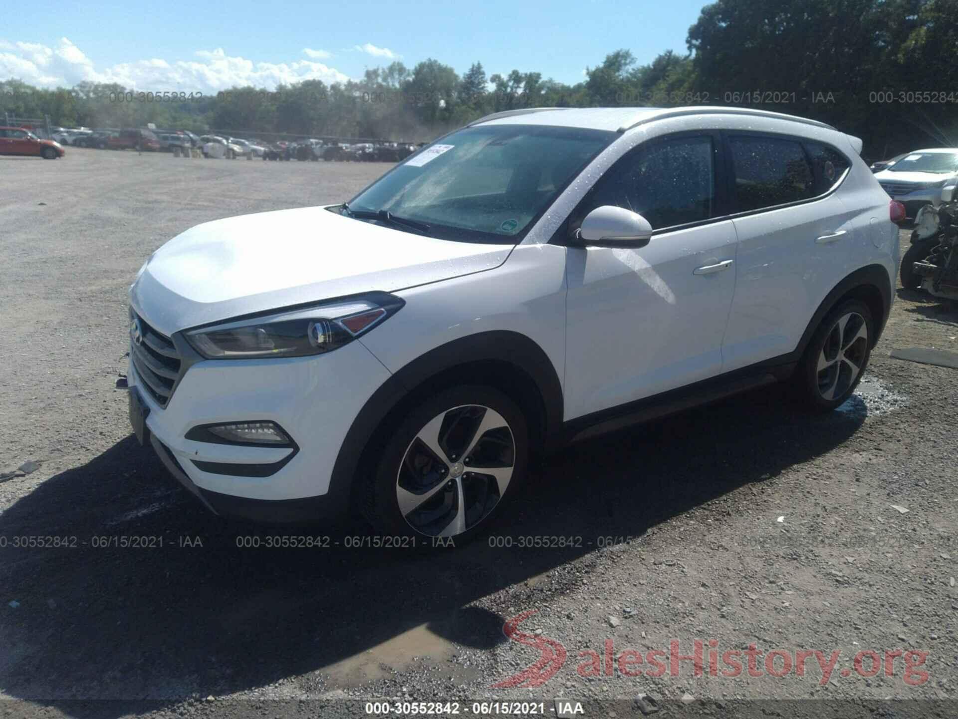 KM8J3CA26GU034505 2016 HYUNDAI TUCSON