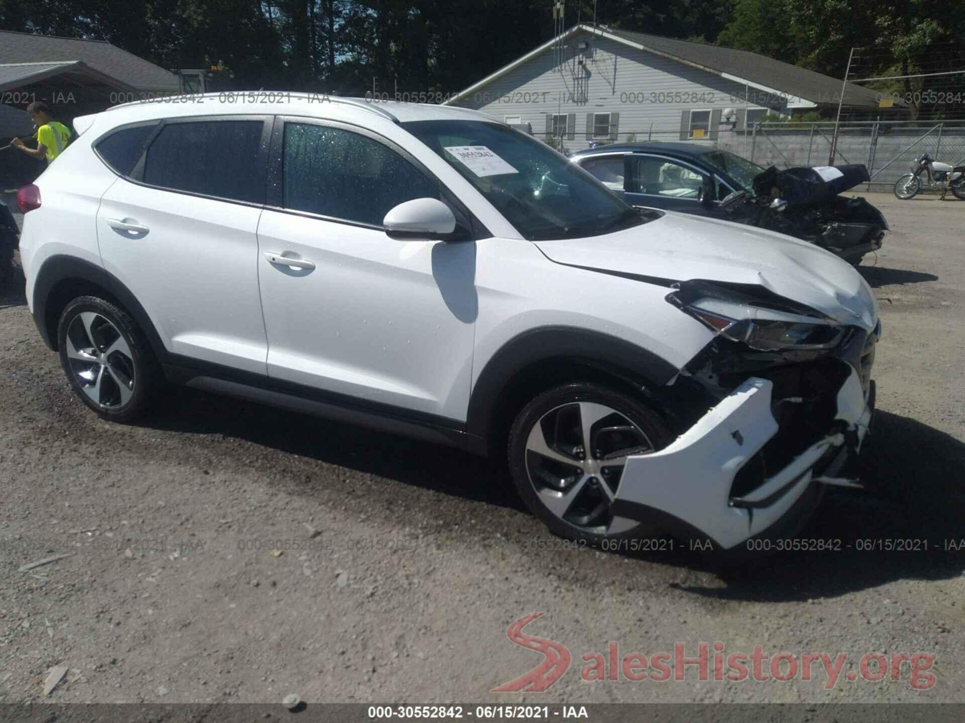 KM8J3CA26GU034505 2016 HYUNDAI TUCSON