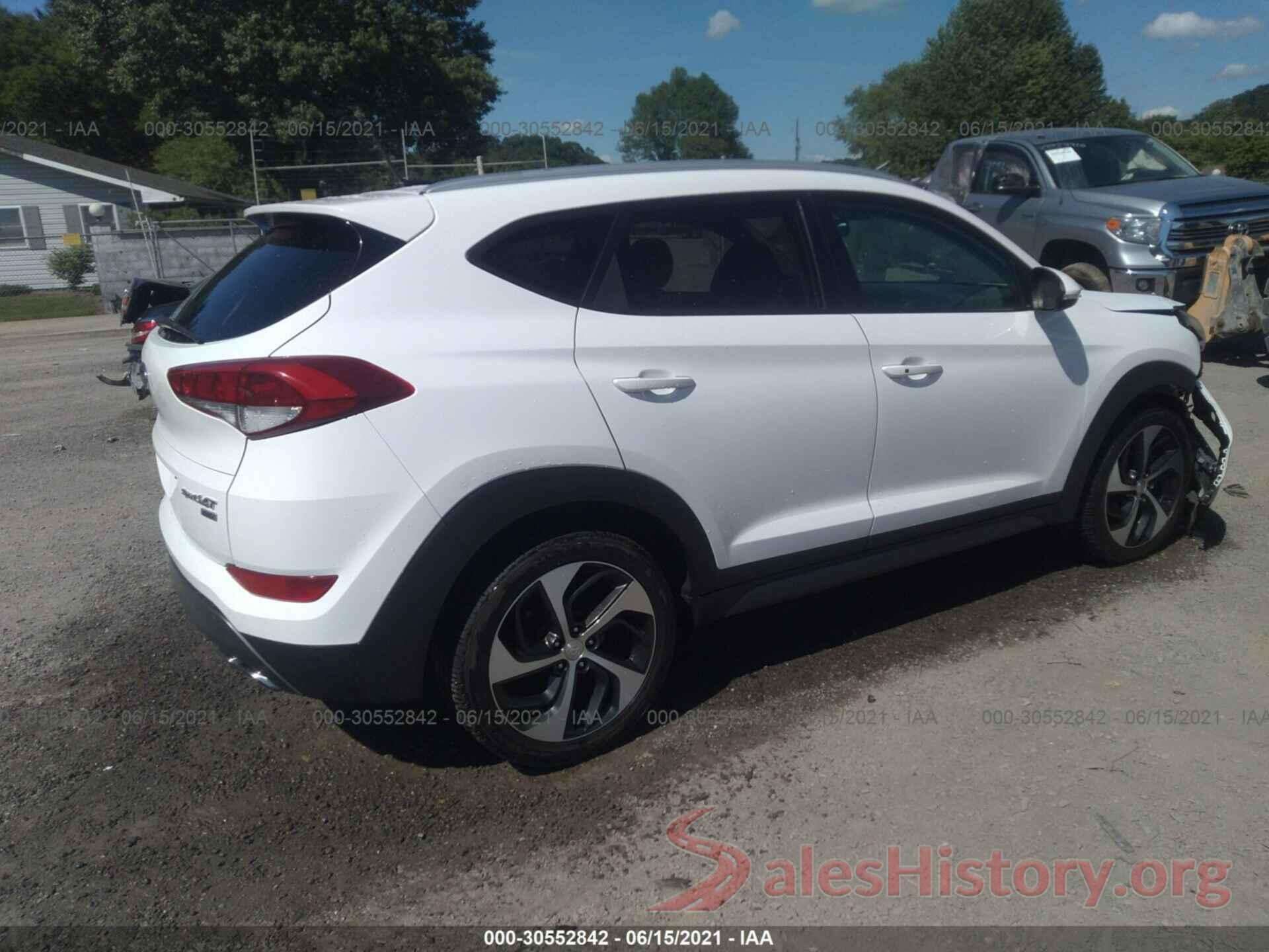 KM8J3CA26GU034505 2016 HYUNDAI TUCSON