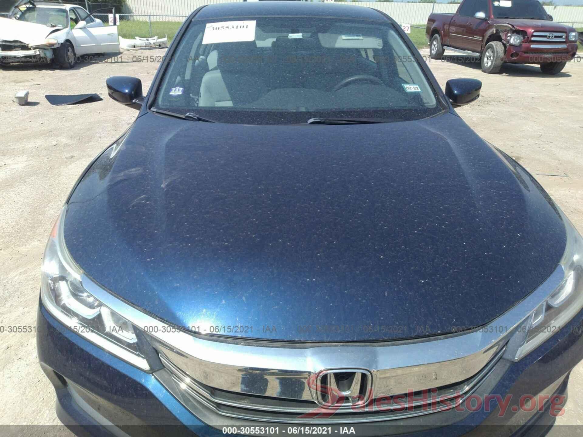 1HGCR2F35GA014515 2016 HONDA ACCORD SEDAN